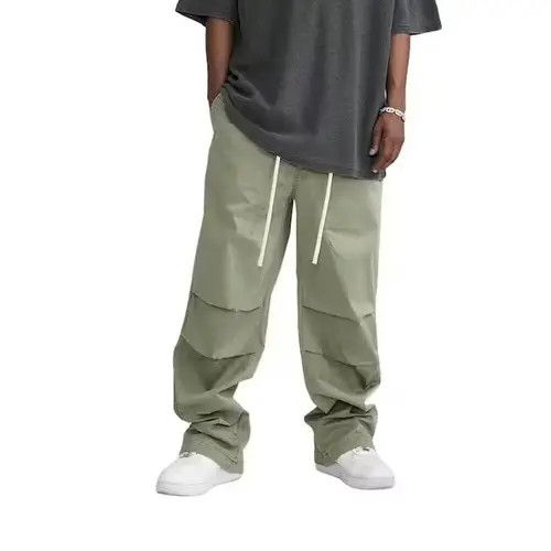 Japanese Brand × Vintage Green Stacked Sweatpants Size US 30 / EU 46 - 3 Thumbnail