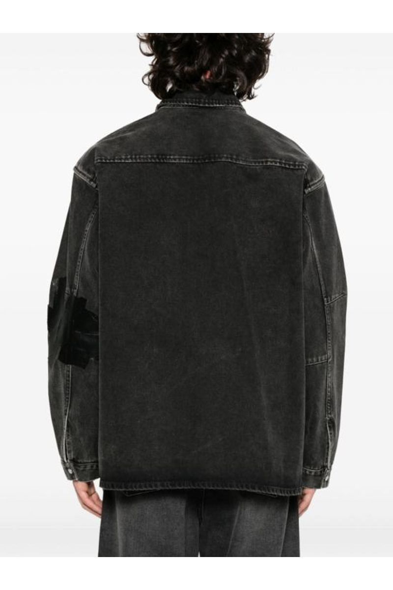Martine Rose o1h1sh10624 Shirt in Black Size US L / EU 52-54 / 3 - 2 Thumbnail
