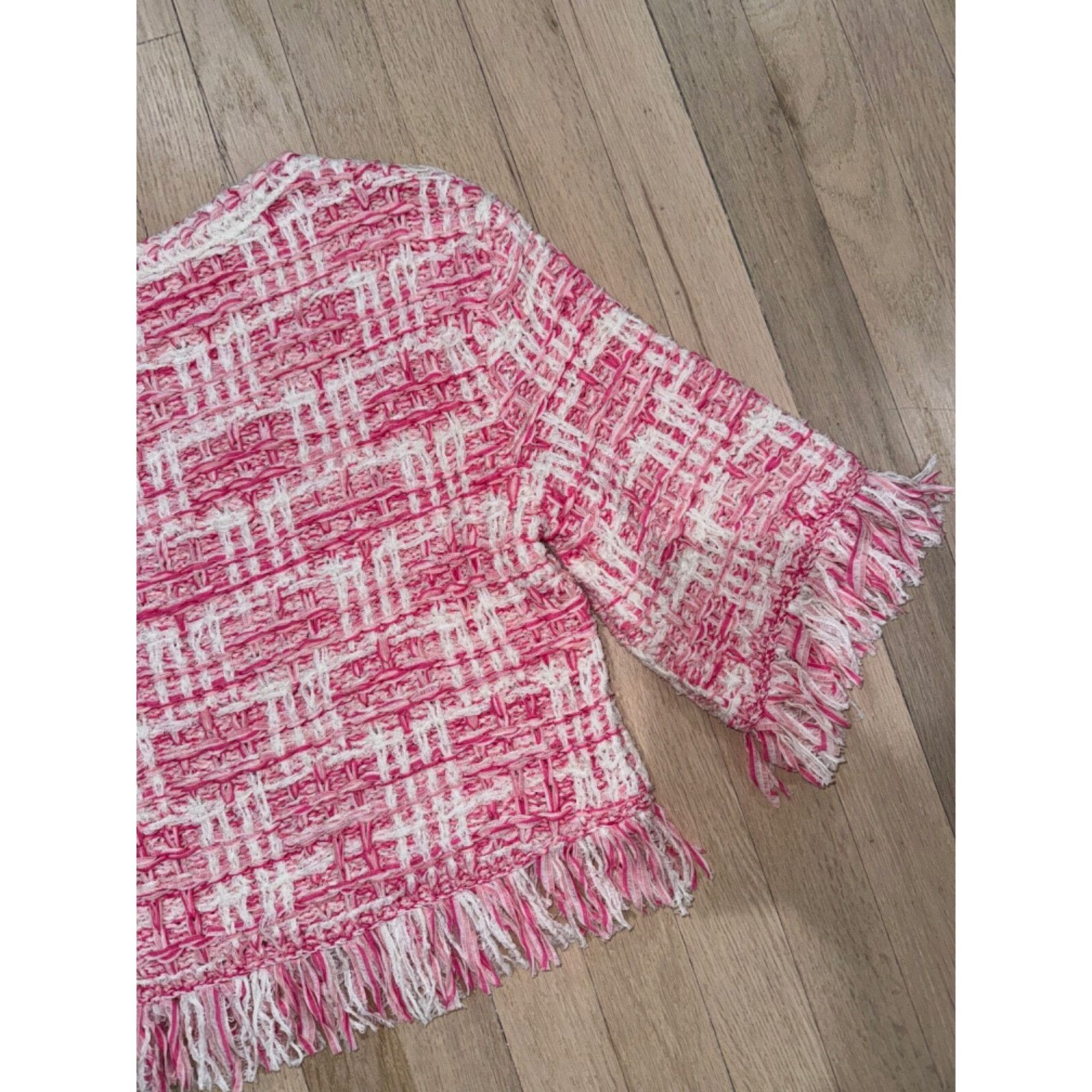 Chanel Chanel 24P Tweed CC Logo Short Sleeve Pullover Top 38 Size XS / US 0-2 / IT 36-38 - 15 Thumbnail