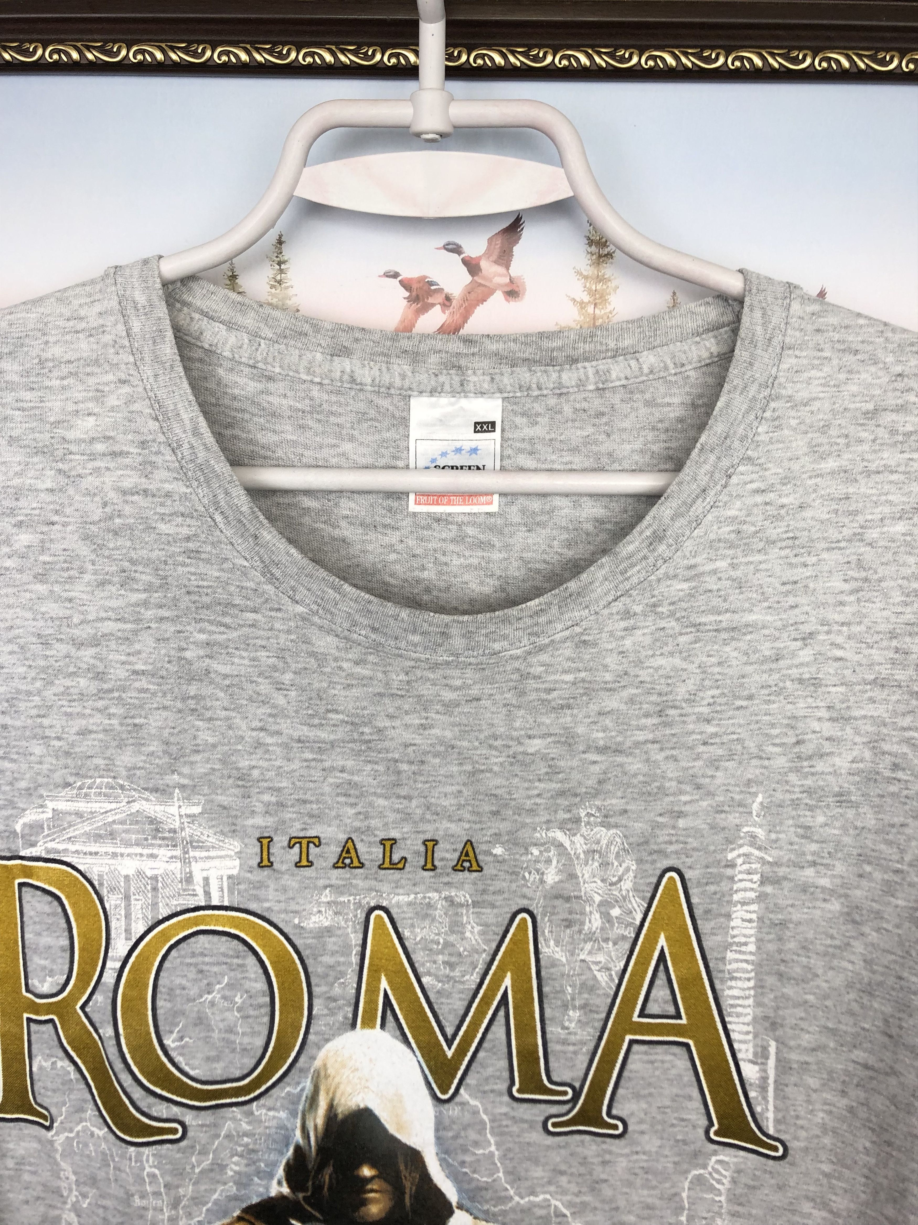Vintage Vintage Assassin's Creed in Rome Video Game Promo Shirt Tee Size US XXL / EU 58 / 5 - 4 Thumbnail