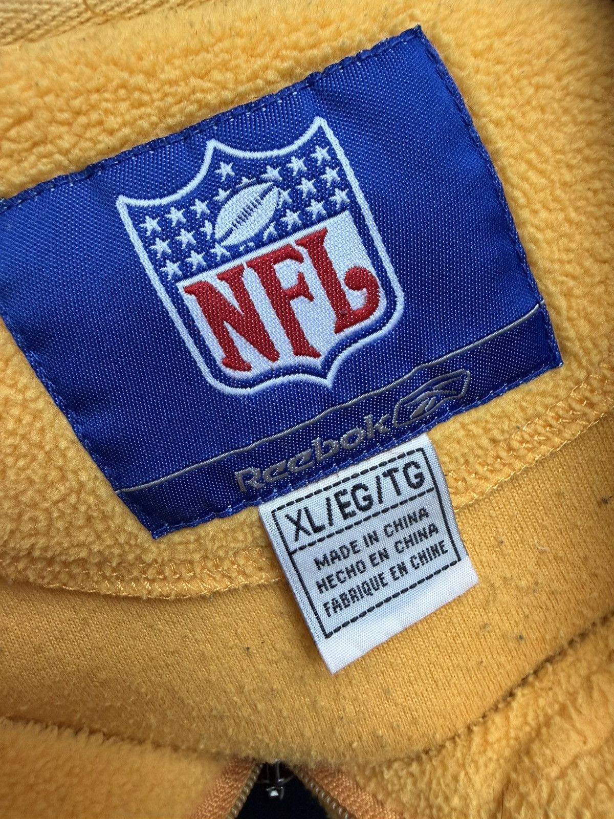 Reebok Vintage Steelers Reebok NFL Fleece Pullover XL Size US XL / EU 56 / 4 - 3 Thumbnail