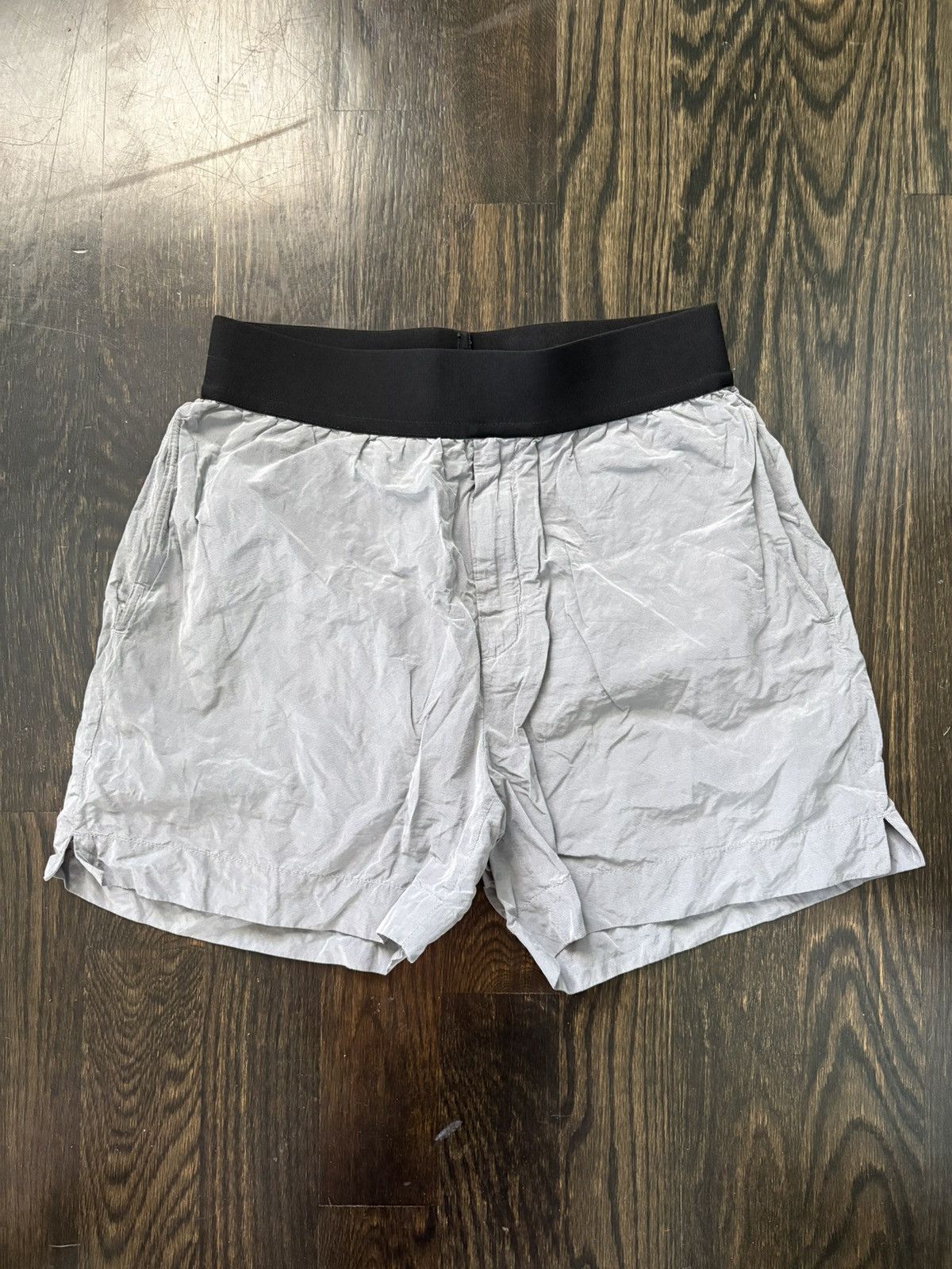 1017 ALYX 9SM Alyx Boxing Shorts Grey Metal M Size US 30 / EU 46 - 1 Thumbnail