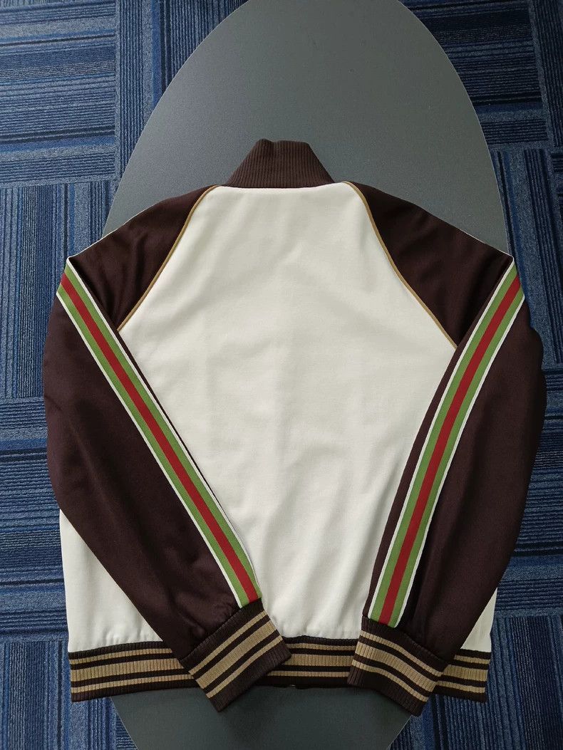 Gucci Gucci Classic logo logo stand-up collar long-sleeved jacket Size US XL / EU 56 / 4 - 2 Thumbnail