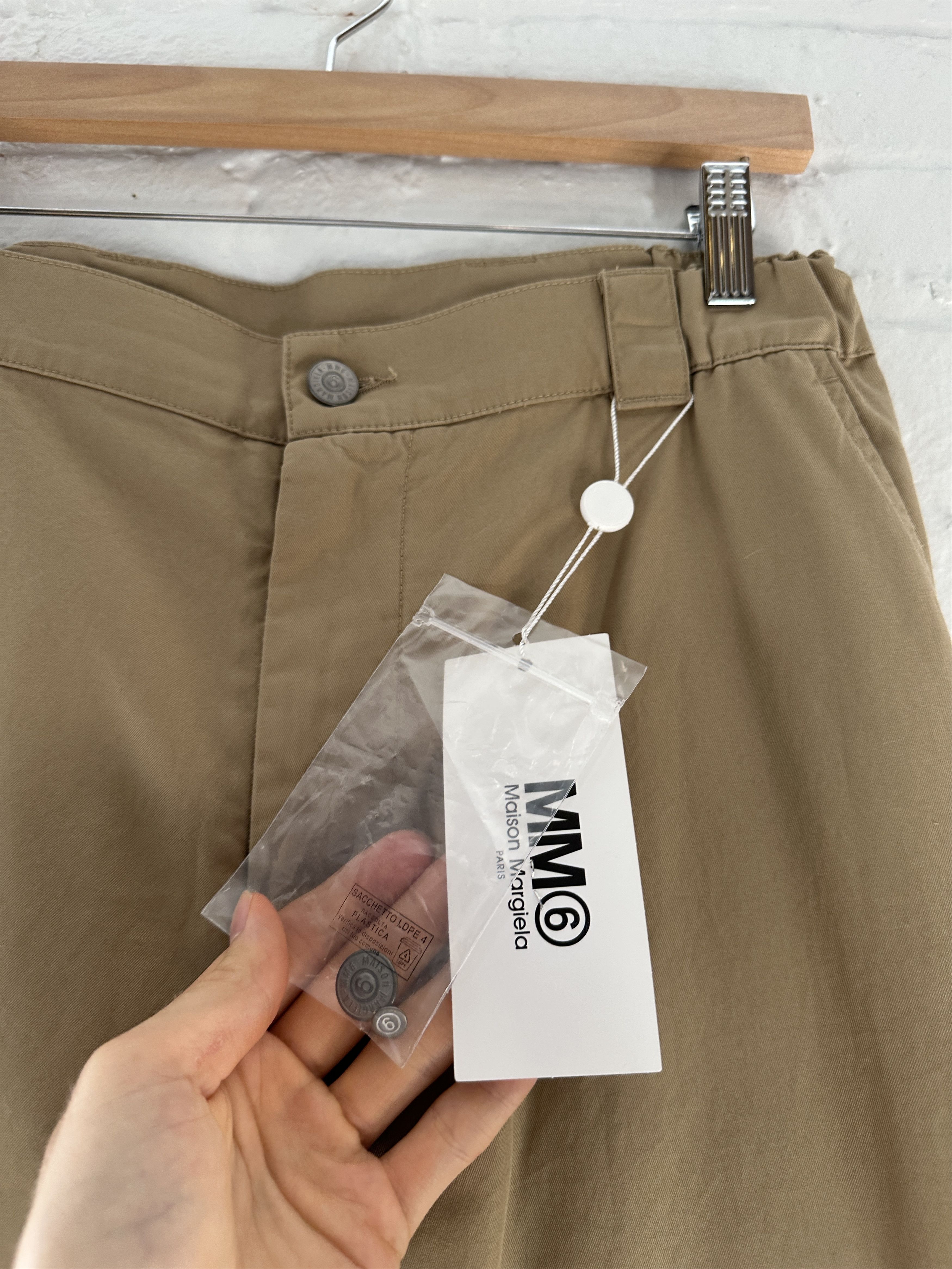 Maison Margiela Maison Margiela Distressed Straight Leg Trousers Size US 30 / EU 46 - 2 Thumbnail