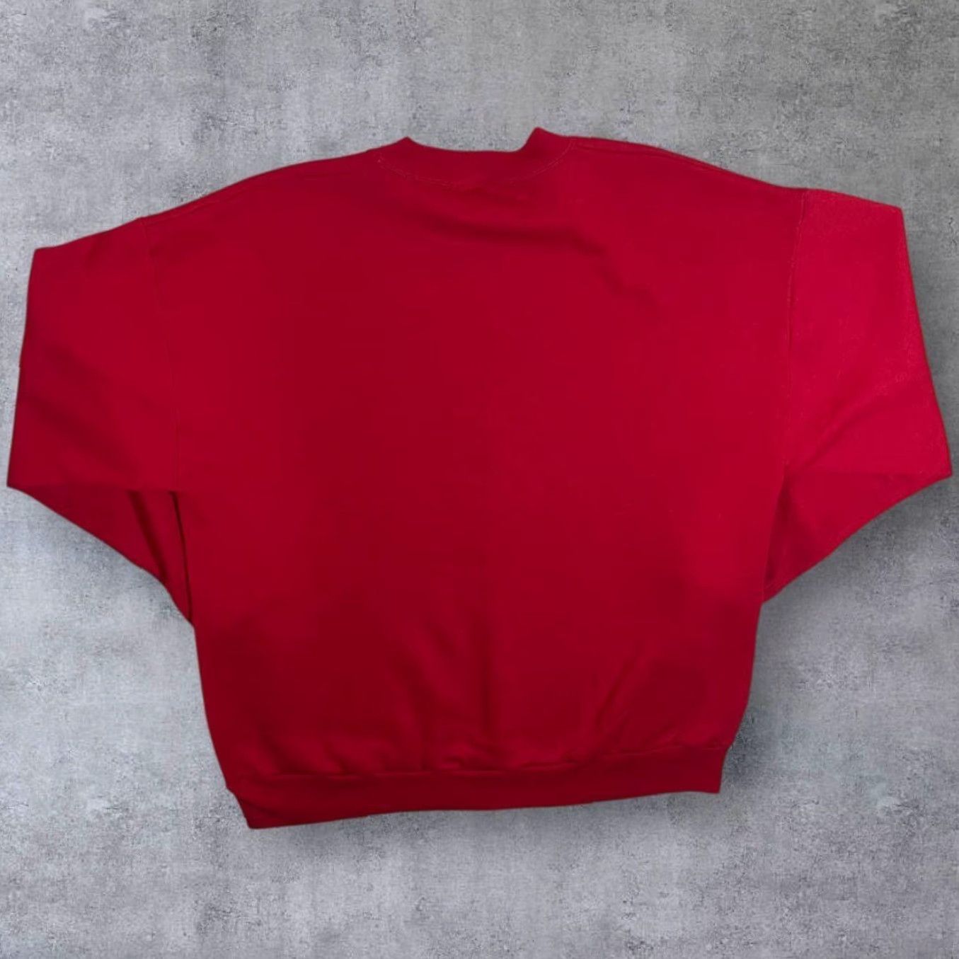 Jerzees VINTAGE Jerzees Jingle Bells Christmas Festive Graphic Red Sweatshirt XL L Men's Pullover Christmas Festive Red Sweatshirt Size US L / EU 52-54 / 3 - 2 Thumbnail