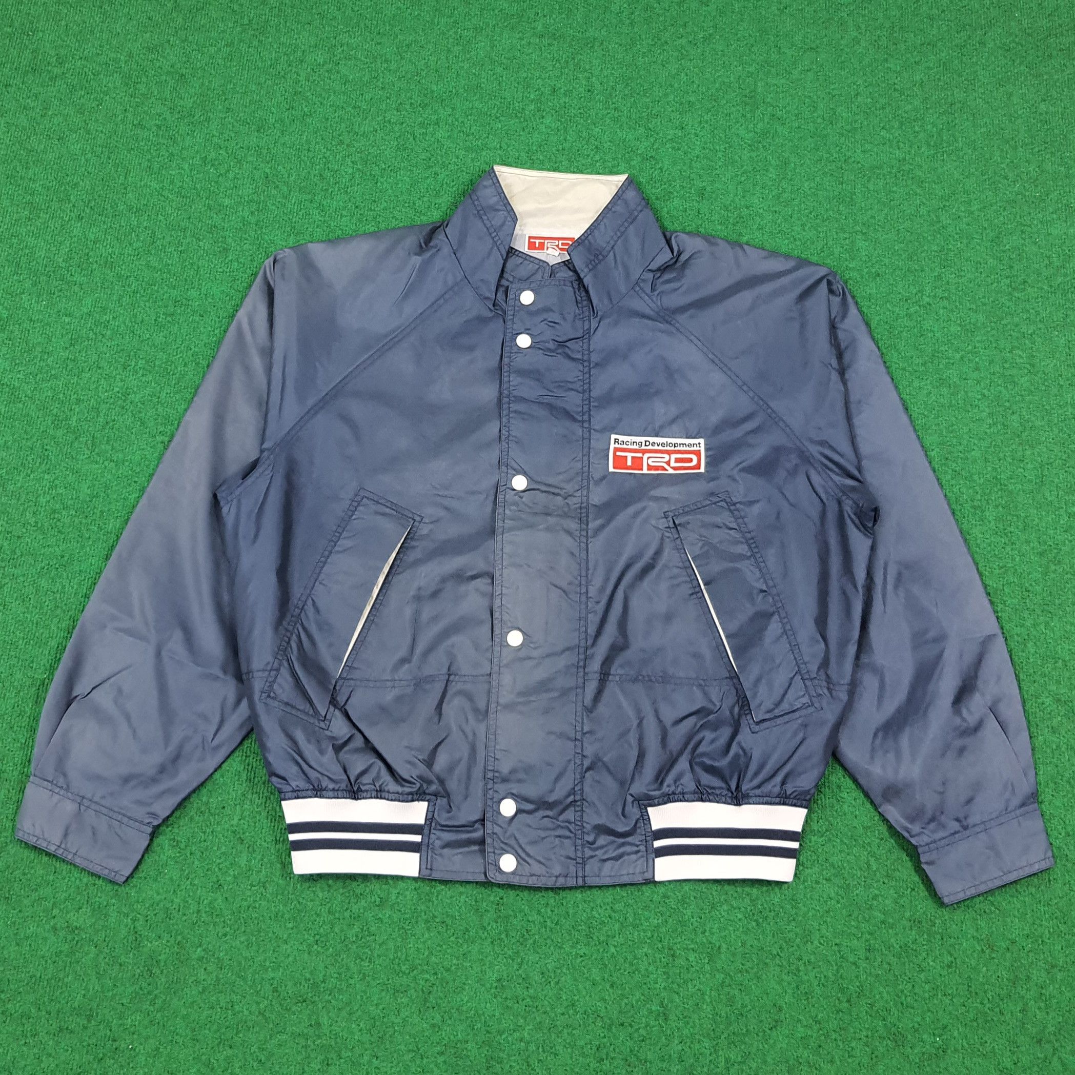 Japanese Brand × Vintage Vintage TRD Toyota Motor Sports Japan Racing Jacket Size US L / EU 52-54 / 3 - 3 Thumbnail