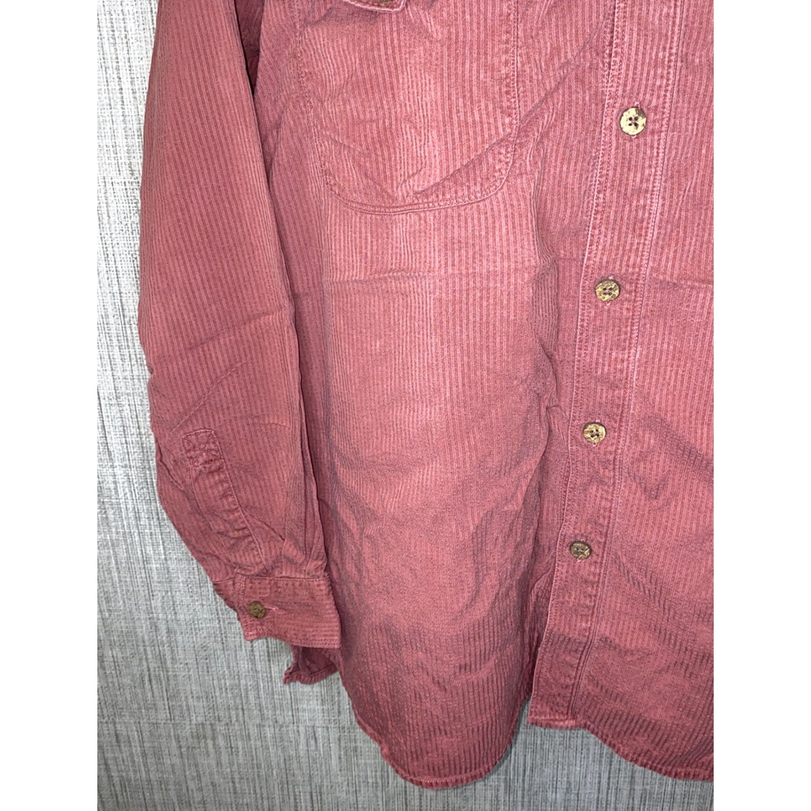Tommy Bahama Tommy Bahama Shirt Men Red Silk Long Sleeve Button-Up Size L Size US L / EU 52-54 / 3 - 4 Thumbnail