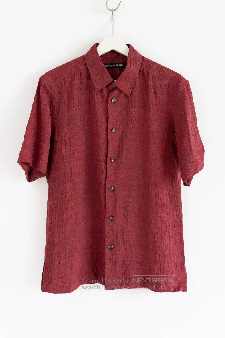 Issey Miyake Issey Miyake Crinkle Texture Ramie Shirt Size US S / EU 44-46 / 1 - 1 Thumbnail