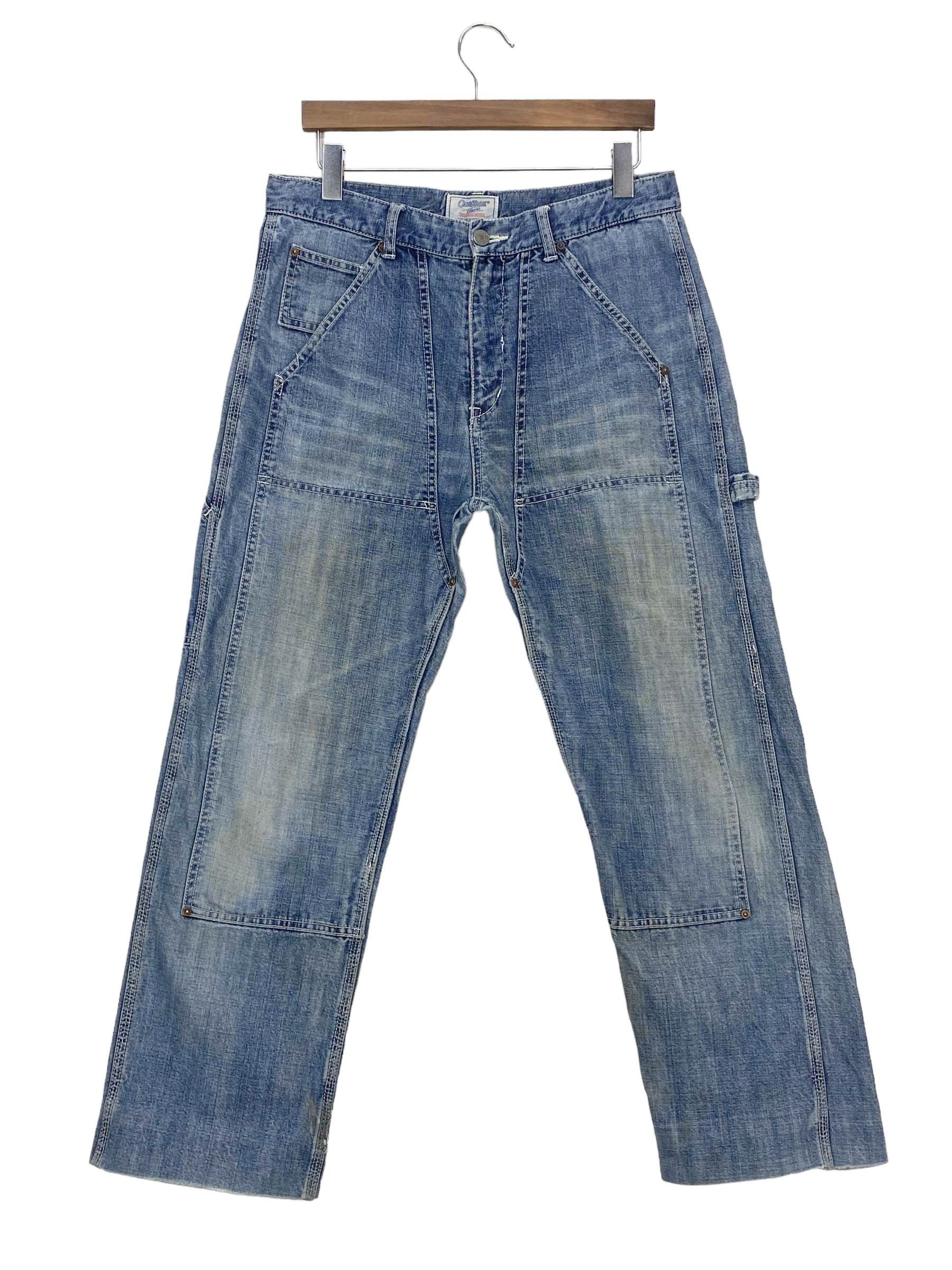 image of Oshkosh Carpenter Pants Baker Pocket Skateboards Pants in Blue, Men's (Size 32)