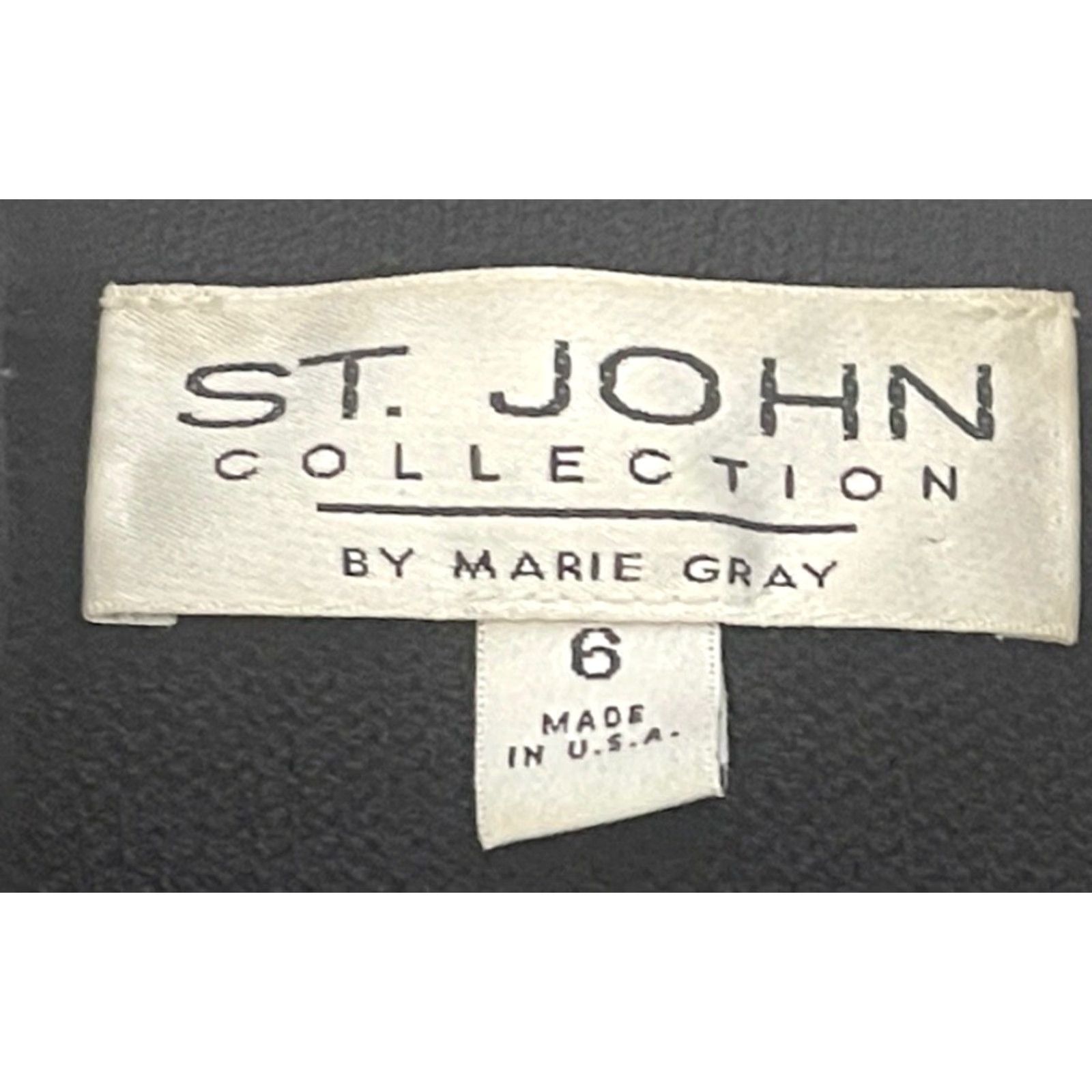 St. John St. John Collection Jacket Blazer Knit Black Size 6 Womens Classic Designer Old Money Knit Suit Jacket Size M / US 6-8 / IT 42-44 - 5 Thumbnail