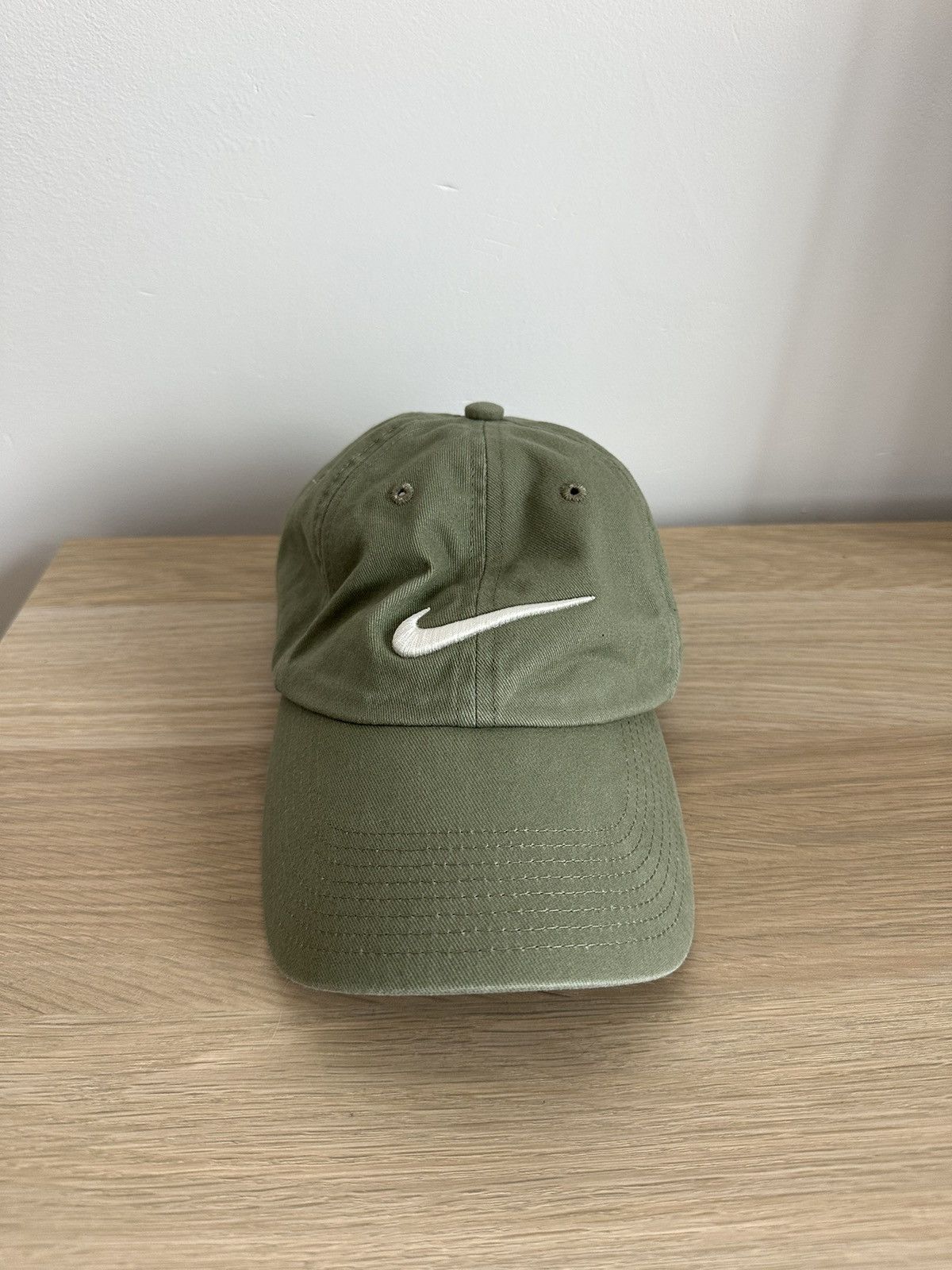 Vintage Nike vintage cap baseball khaki Size ONE SIZE - 9 Thumbnail
