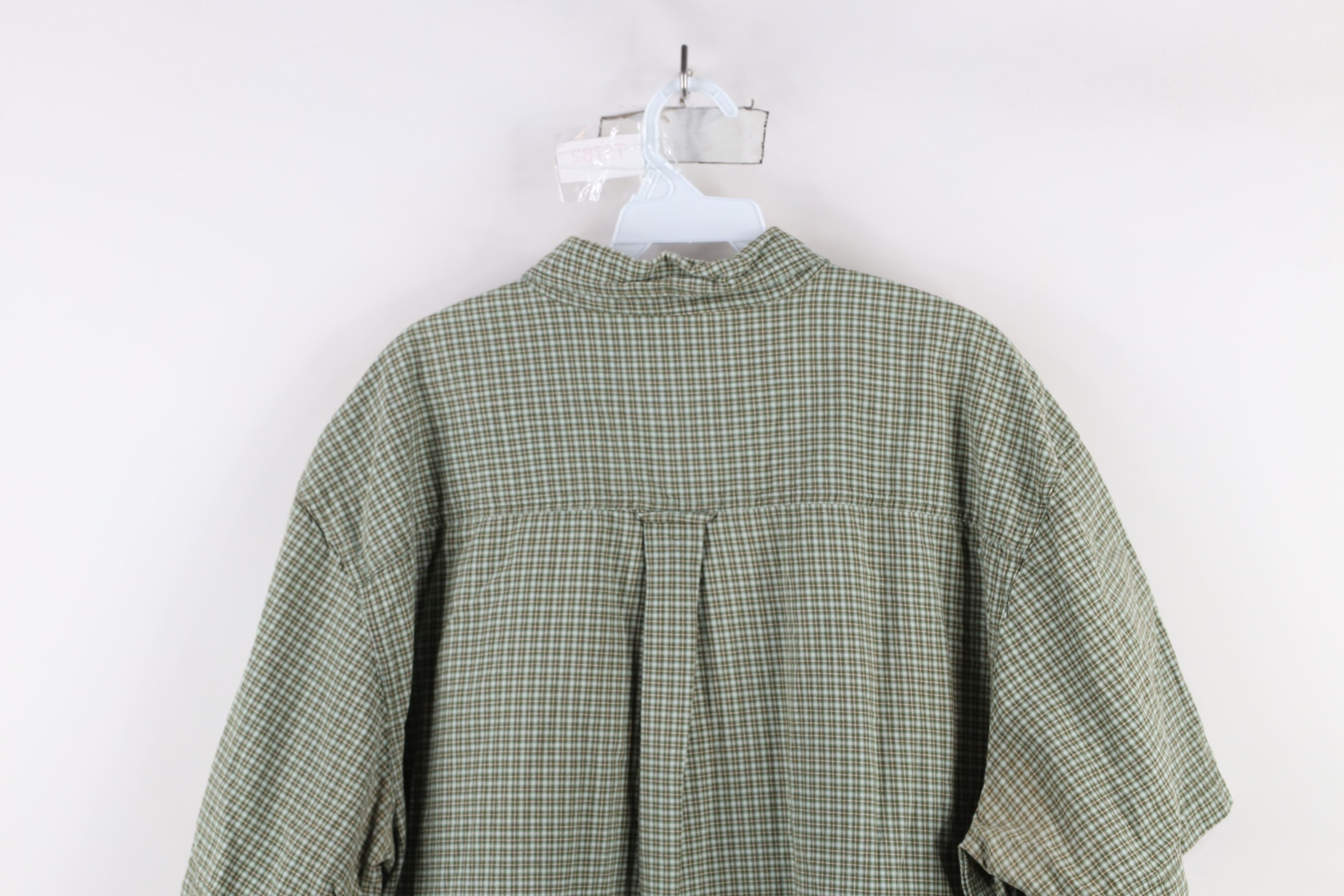 Vintage × Woolrich Woolen Mills Vintage 90s Y2K Woolrich Short Sleeve Button Down Shirt Size US XL / EU 56 / 4 - 9 Thumbnail