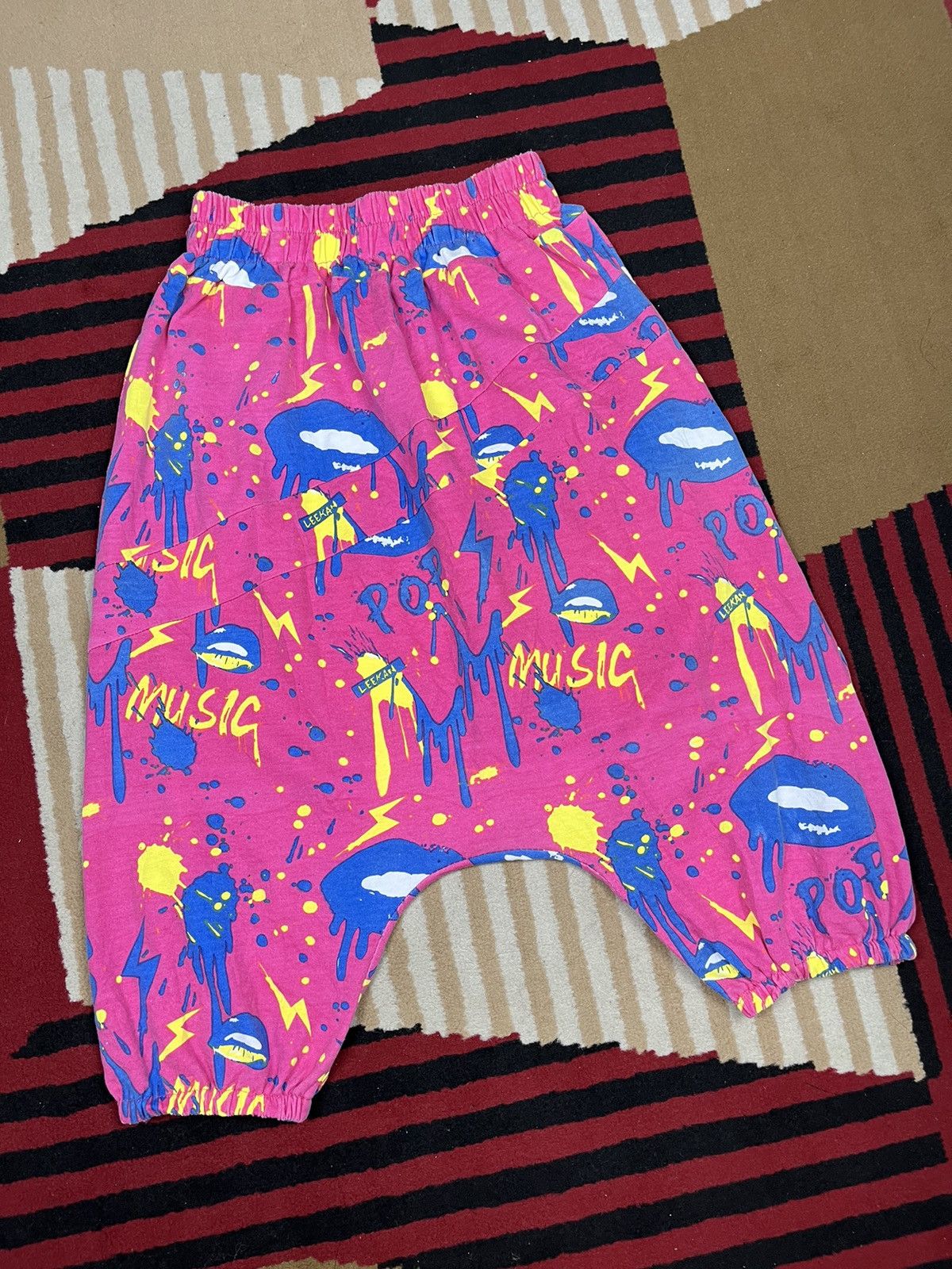 Japanese Brand Cropped Pants Full Print Y2k Style By ACDC Rag Size US 28 / EU 44 - 6 Thumbnail