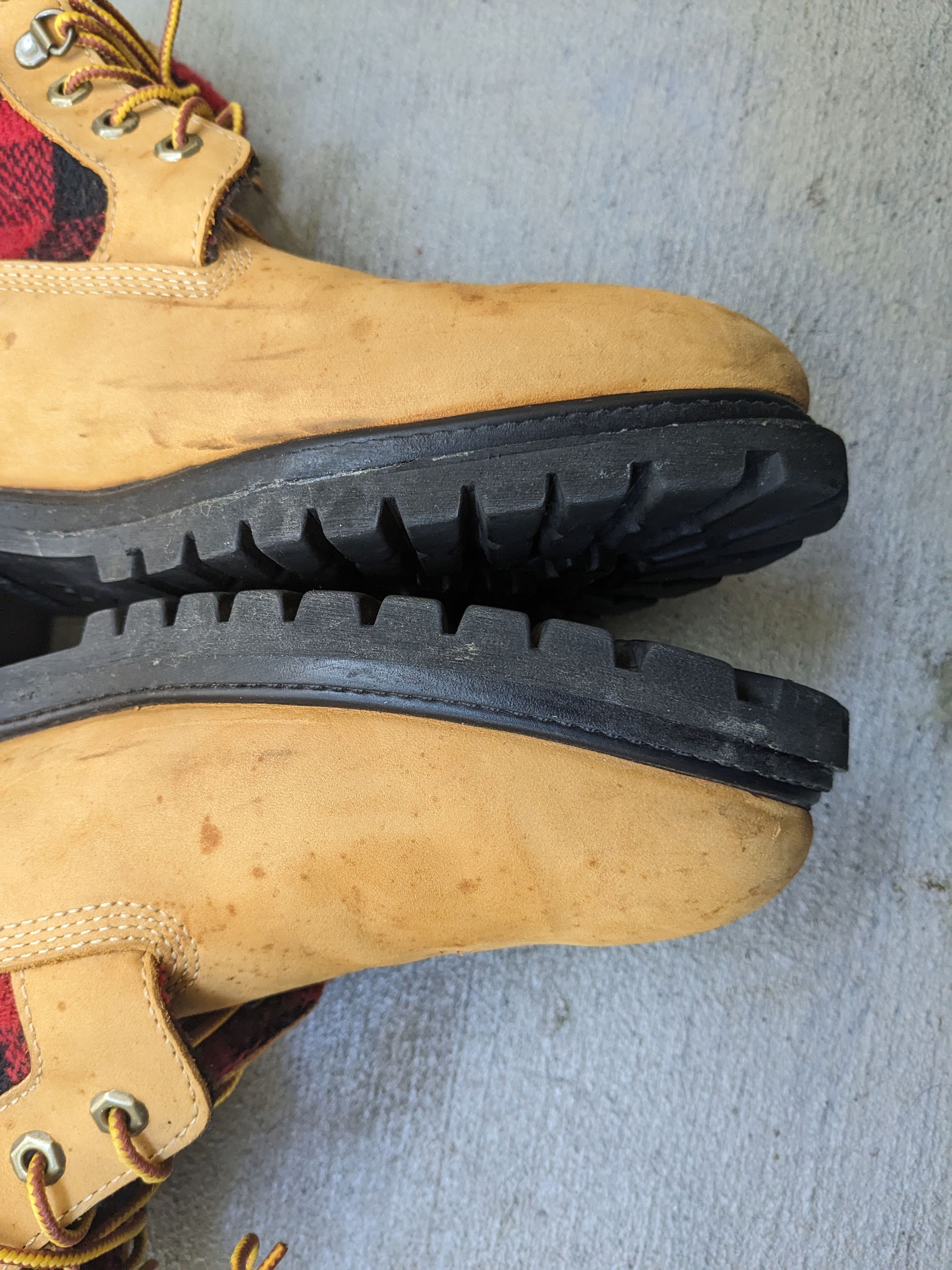 Timberland Timberland Boots 12 Tan Wheat Buffalo Plaid Size US 12 / EU 45 - 14 Thumbnail