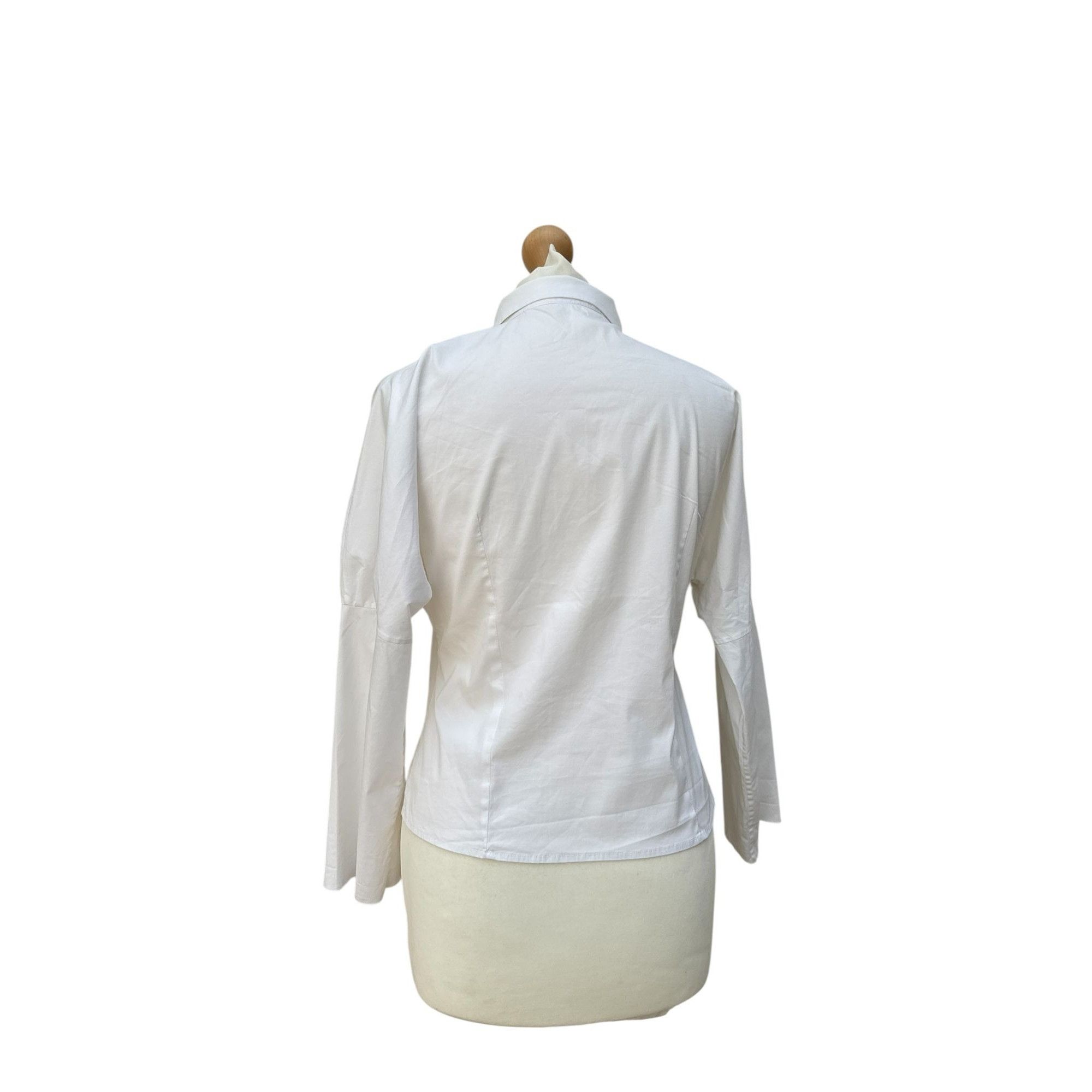 Prada White Shirt Size M / US 6-8 / IT 42-44 - 4 Thumbnail