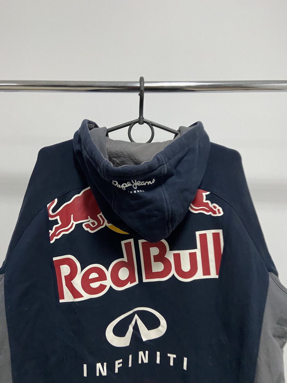 Red Bull × Vintage Red Bull Vintage zip hoodie Racing Big Logo Size US XXL / EU 58 / 5 - 5 Thumbnail