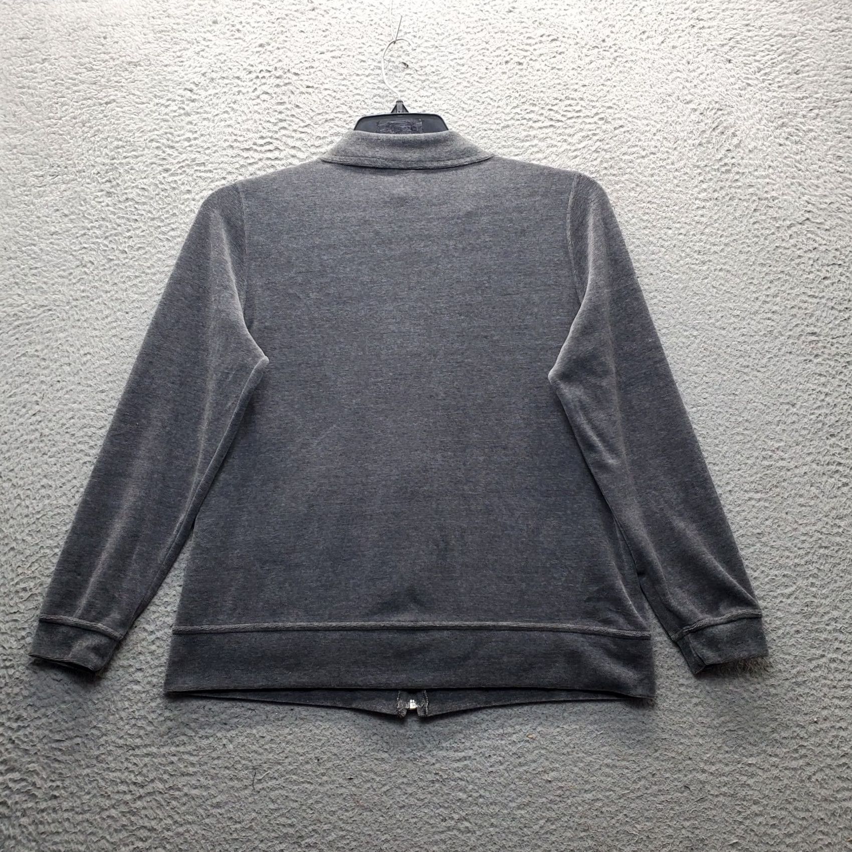 Marcs Hot Cotton by Marc Ware Track Suit Womens Size S Heather Gray Full Zip 2 Piece Lined Pockets Cotton Shirt? Size S / US 4 / IT 40 - 3 Thumbnail