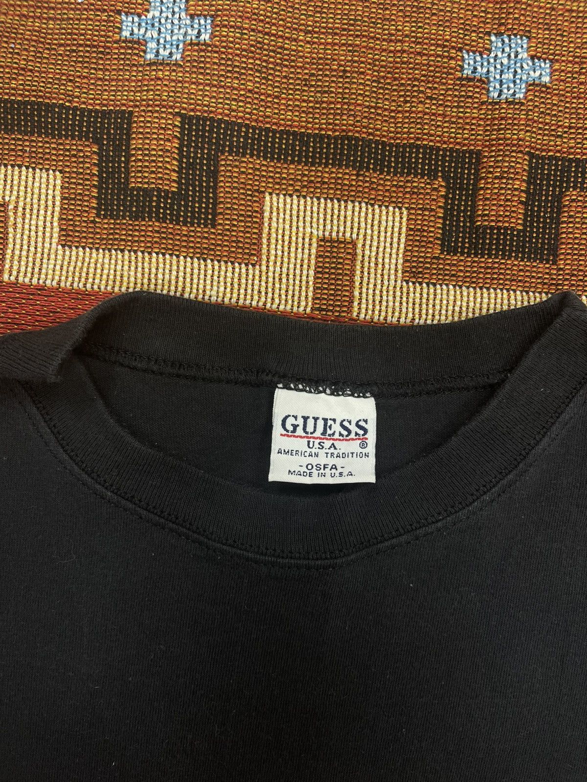 Guess × Vintage VTG 80s Y2K GUESS JEANS BOXY FIT Size US M / EU 48-50 / 2 - 3 Thumbnail