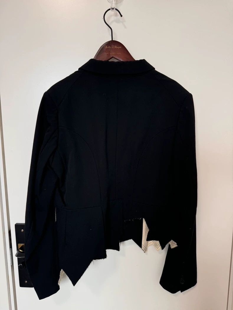 Comme des Garcons Comme des Garcons Irregular hem wool coat suit jacket Size M / US 6-8 / IT 42-44 - 4 Thumbnail