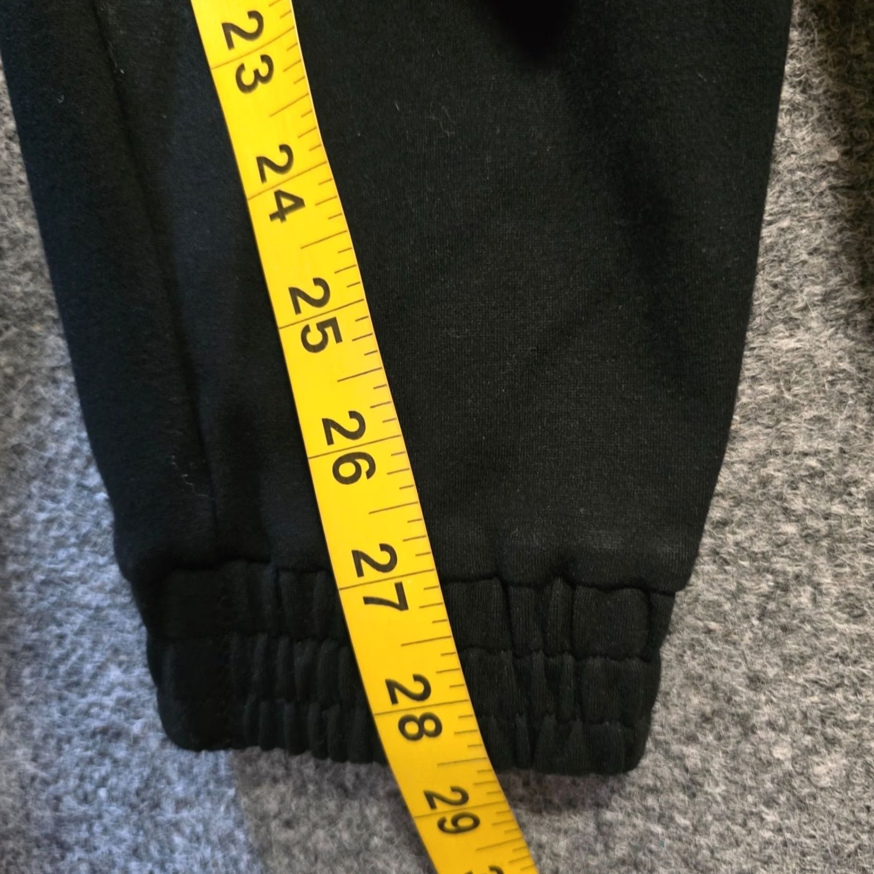Spanx Spanx Pants Womens Size Small Black Joggers Pockets Pull On Casual Pant Tapered Inseam 28 in Stretch Regular Size 28" / US 6 / IT 42 - 7 Thumbnail