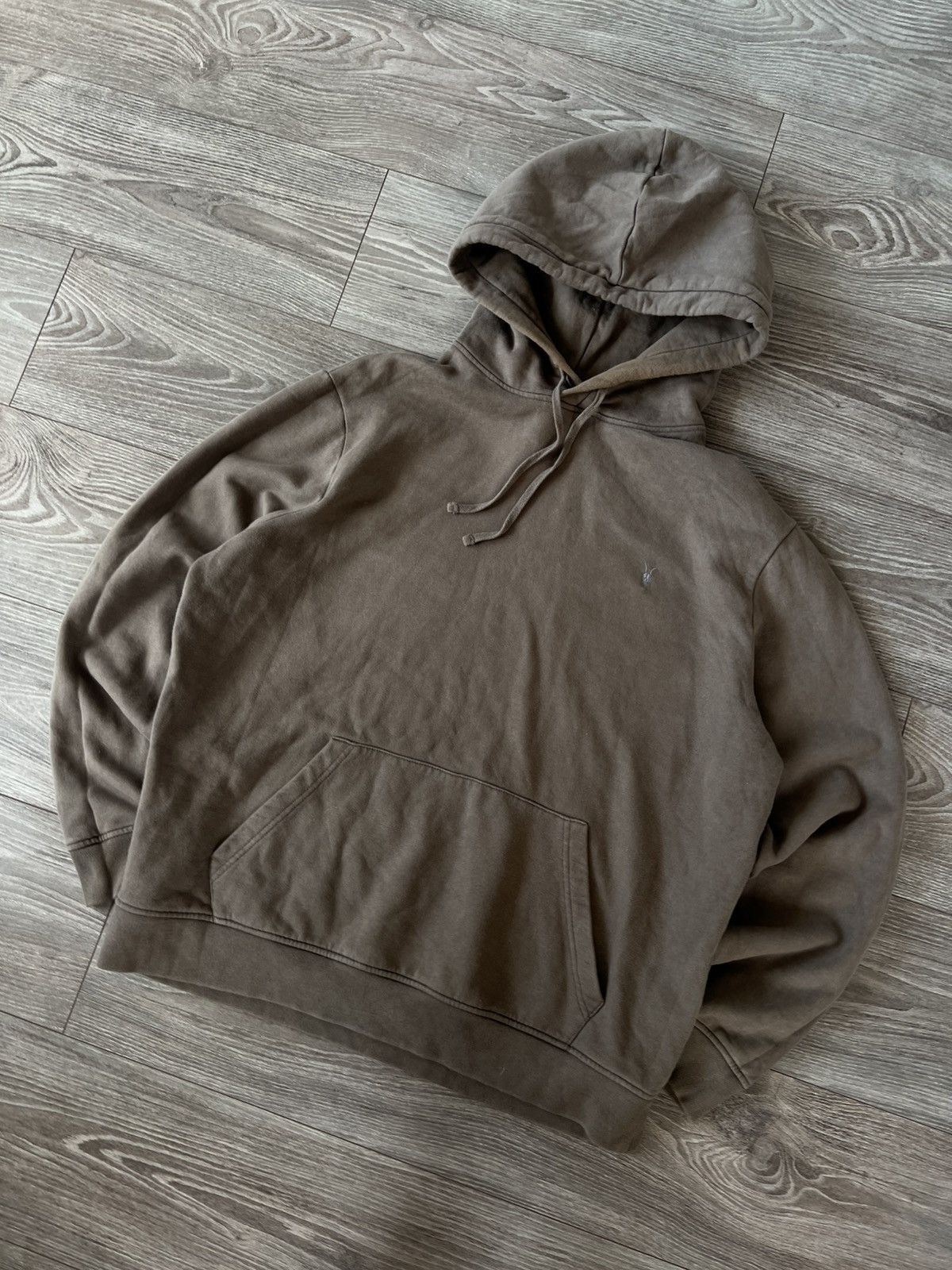 Allsaints Allsaints Avant Garde Oversize Knit Logo Saka OTH Hoodie Size US M / EU 48-50 / 2 - 3 Thumbnail