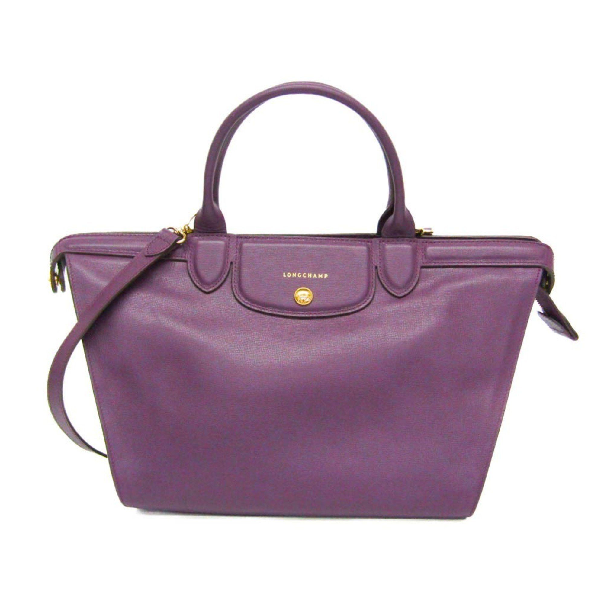 Longchamp Le Pliage Heritage 1207813645 Women's Leather Shoulder
