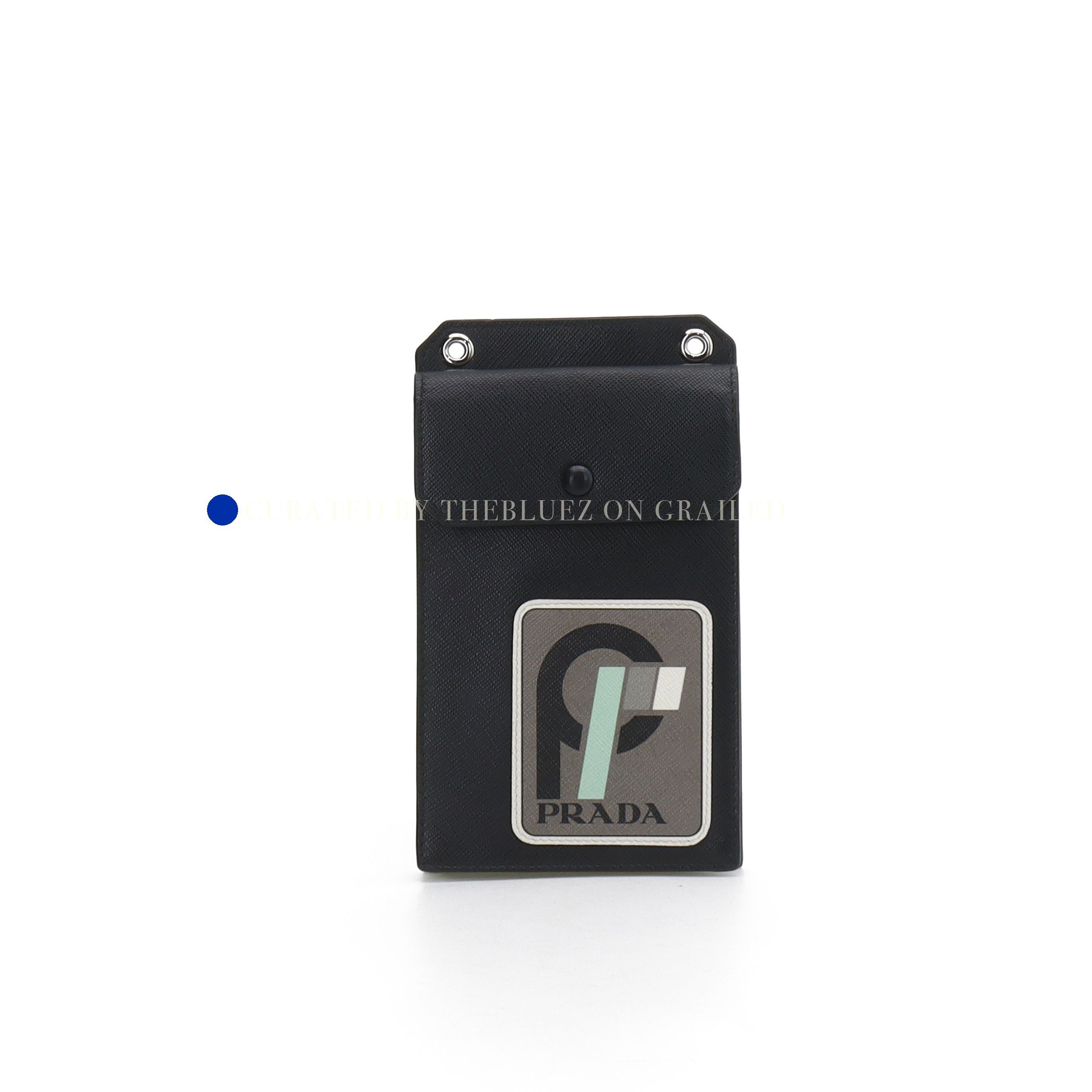 Prada Sleek Black Phone Bag Size ONE SIZE - 1 Thumbnail