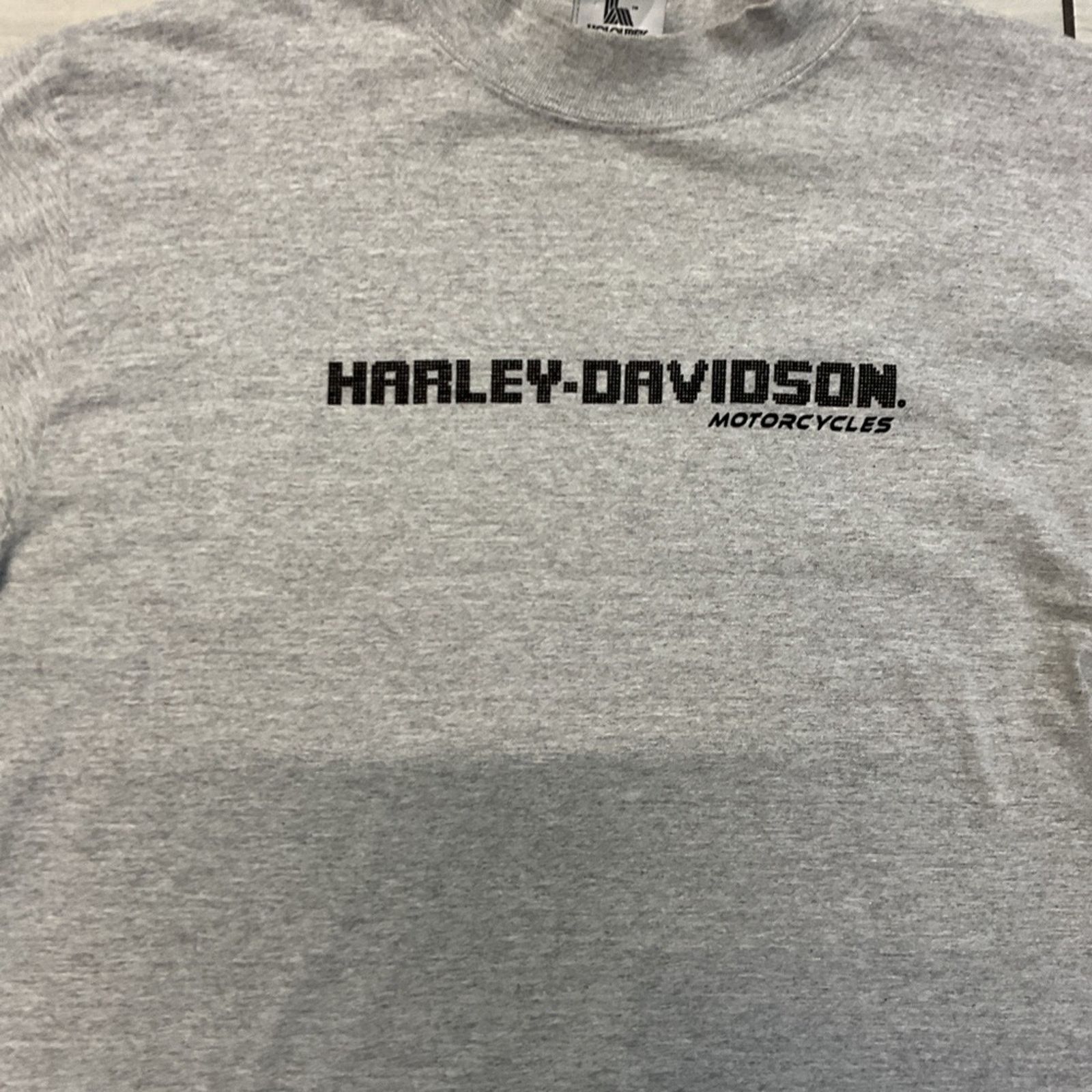 Harley Davidson Early 2000s Harley-Davidson Minimal Logo Long Sleeve XL Size US XL / EU 56 / 4 - 7 Thumbnail