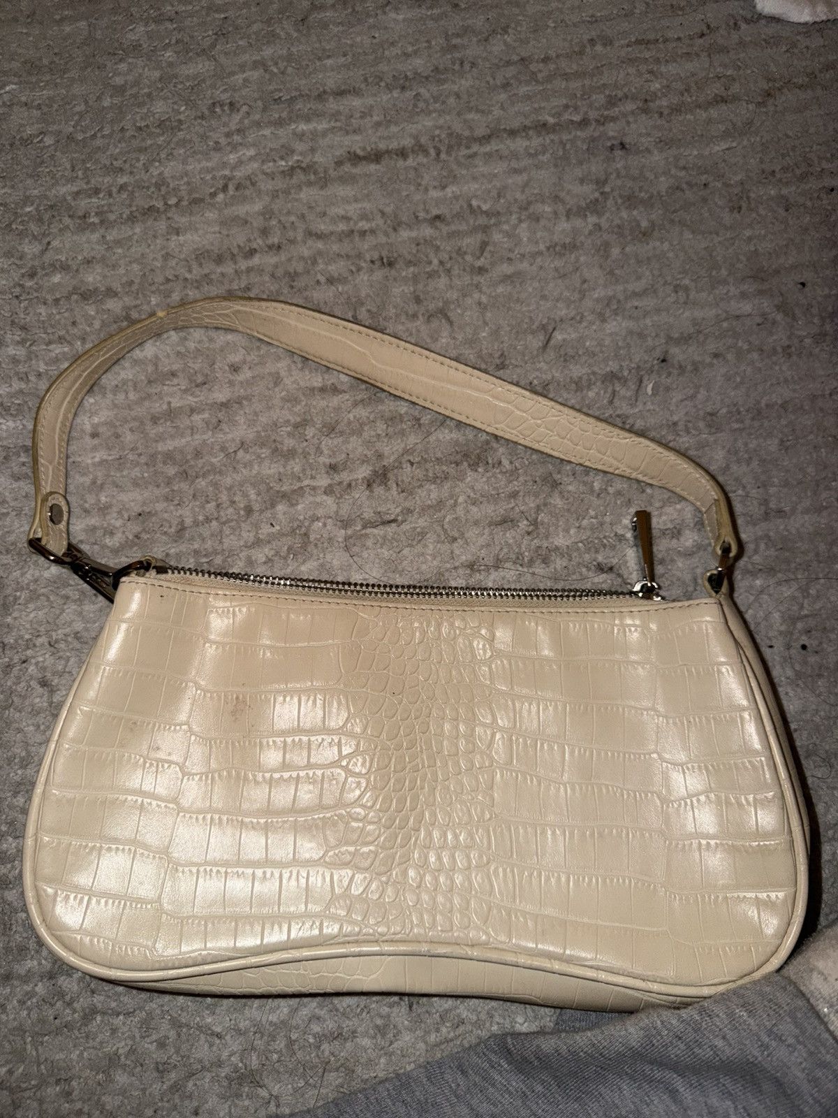JW PEI Tan crocodile texture JW Pei shoulder bag Size ONE SIZE - 1 Thumbnail