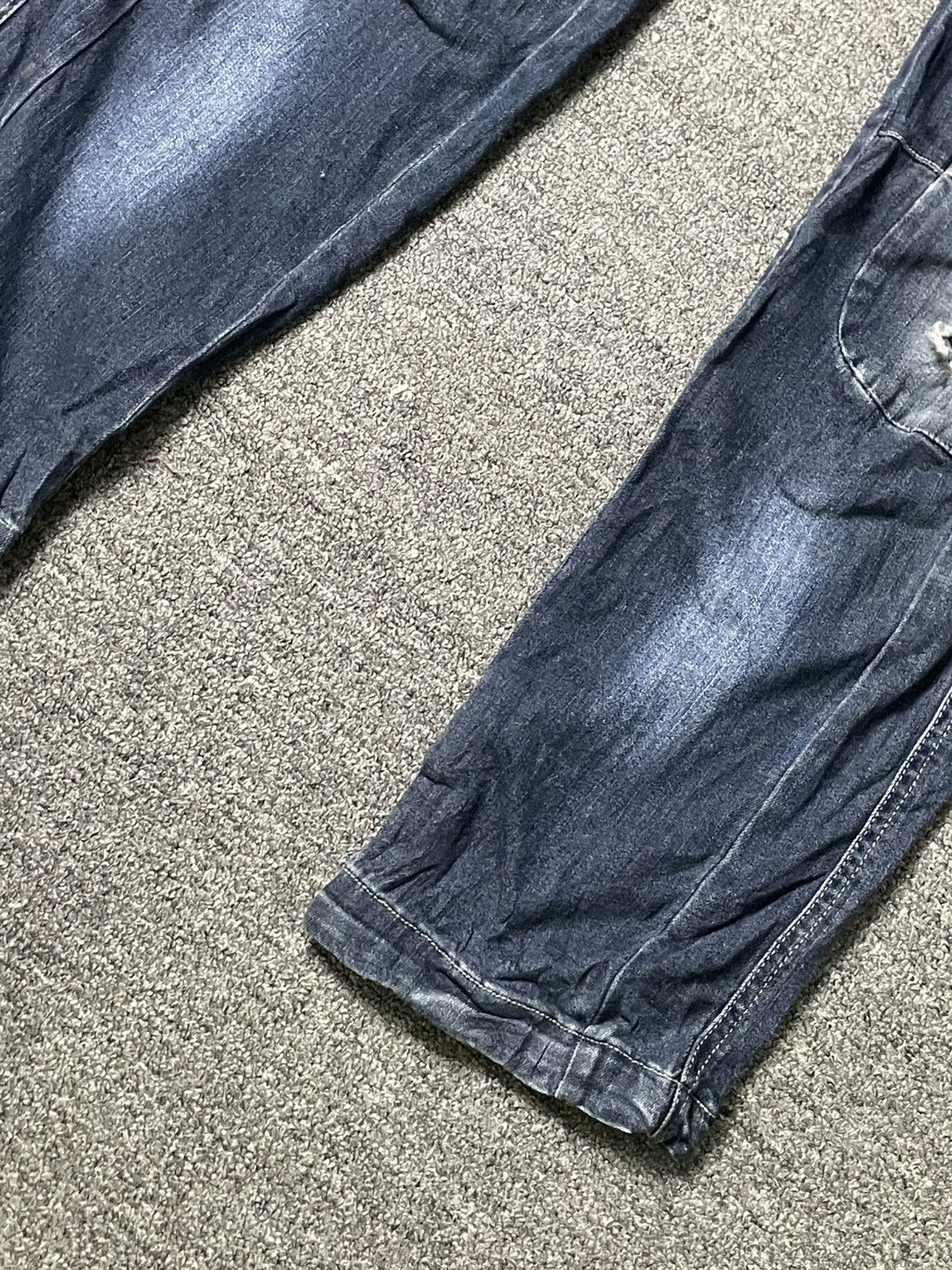 Japanese Brand × Vintage Japanese Brand Multi pocket Cargo Jeans (83) Size US 32 / EU 48 - 4 Thumbnail