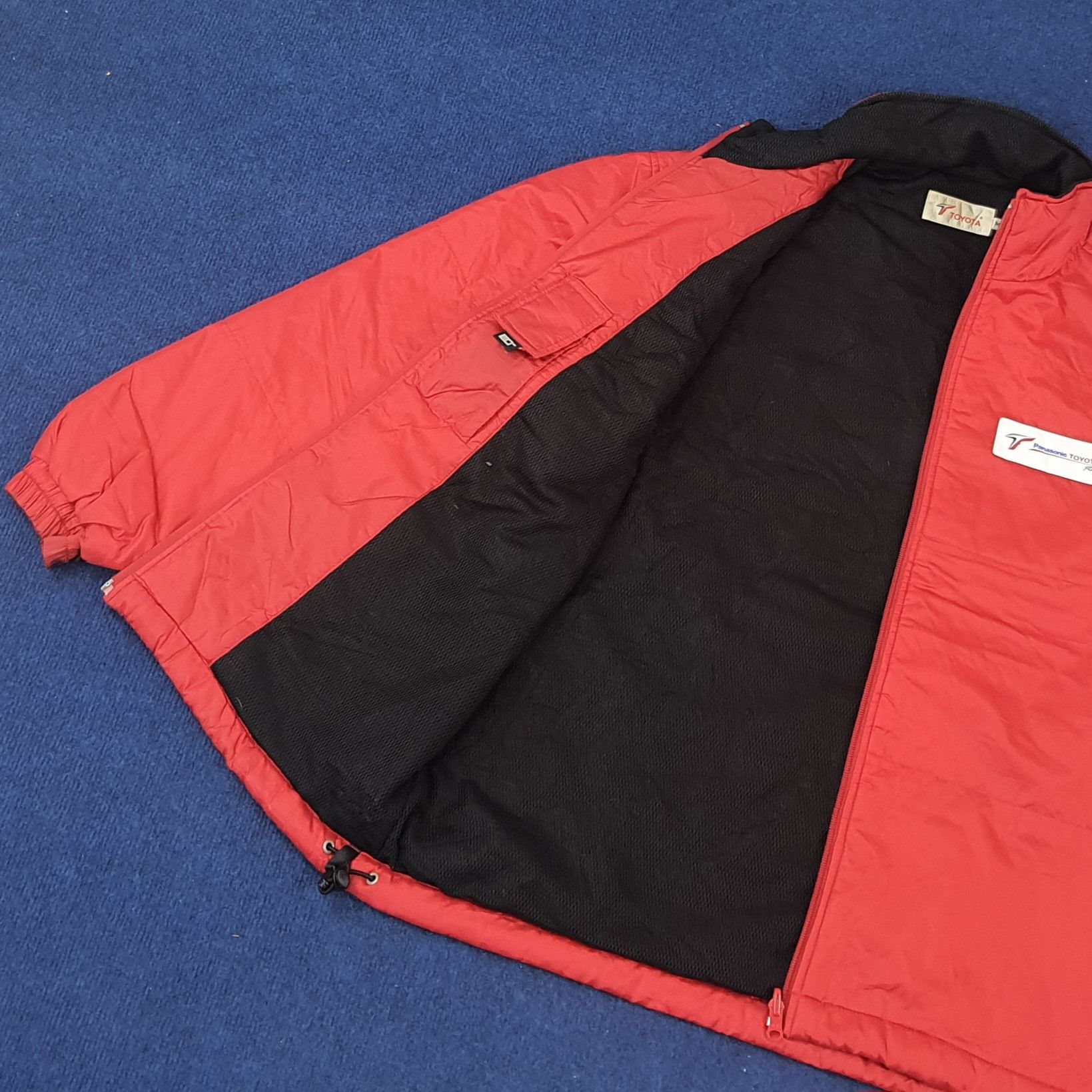 Japanese Brand × Vintage Vintage Panasonic Toyota Racing Japan Motorsports Jacket Size US L / EU 52-54 / 3 - 6 Thumbnail