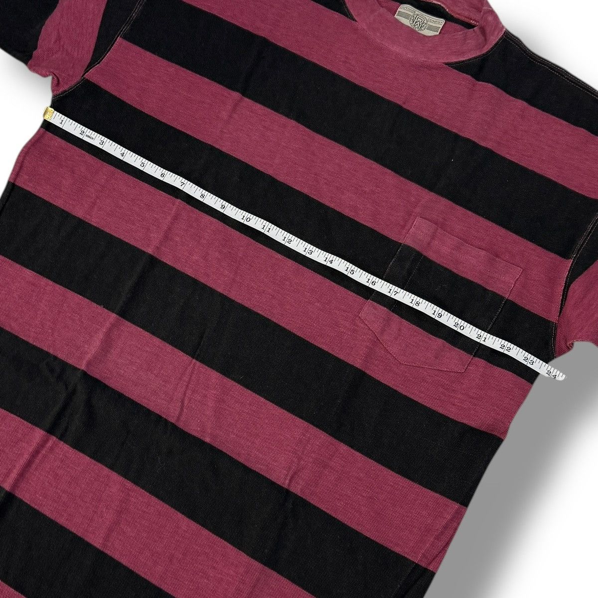 Wrangler Vintage Wrangler Striped 90s primitive streetwear Ringer tee Size US L / EU 52-54 / 3 - 2 Thumbnail