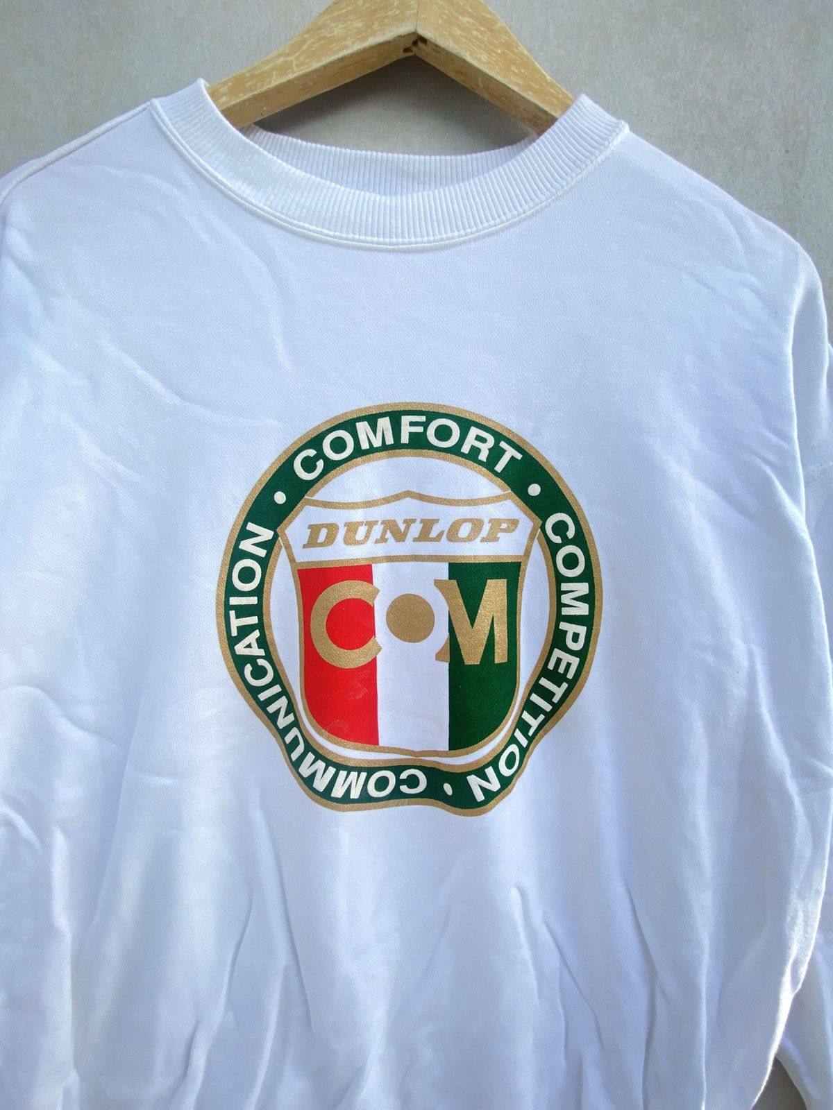 Dunlop Rare!! Vintage Dunlop Motorsport Sweatshirt Logo TB-01 Size US XL / EU 56 / 4 - 5 Thumbnail