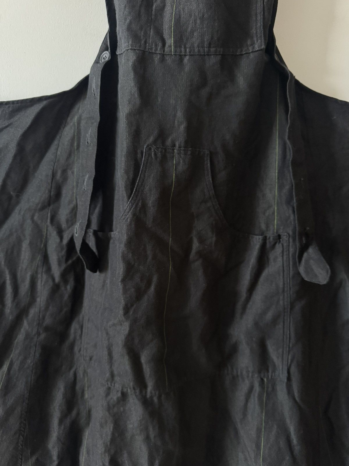 Paul Harnden Shoemakers Black Wool Apron Size US L / EU 52-54 / 3 - 5 Thumbnail