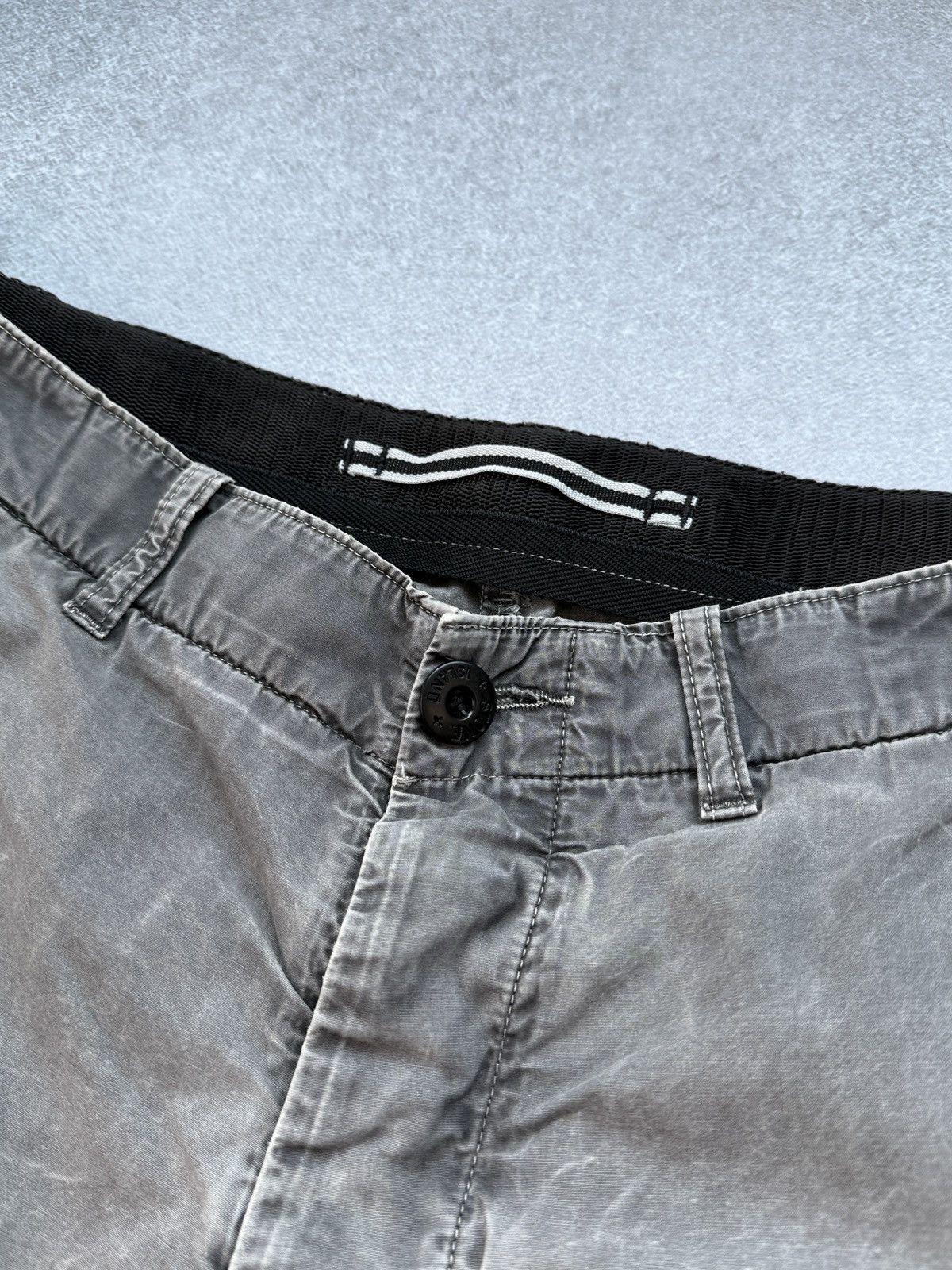 Stone Island Vintage Stone Island Chino Shorts Grey Garment Dyed Men’s Size US 33 - 3 Thumbnail