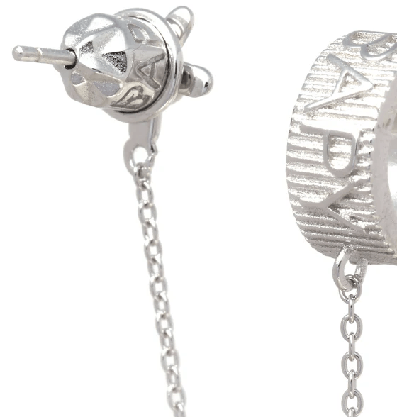 Bape Bape BAPY LOGO EARCUFF earrings set Size ONE SIZE - 5 Thumbnail