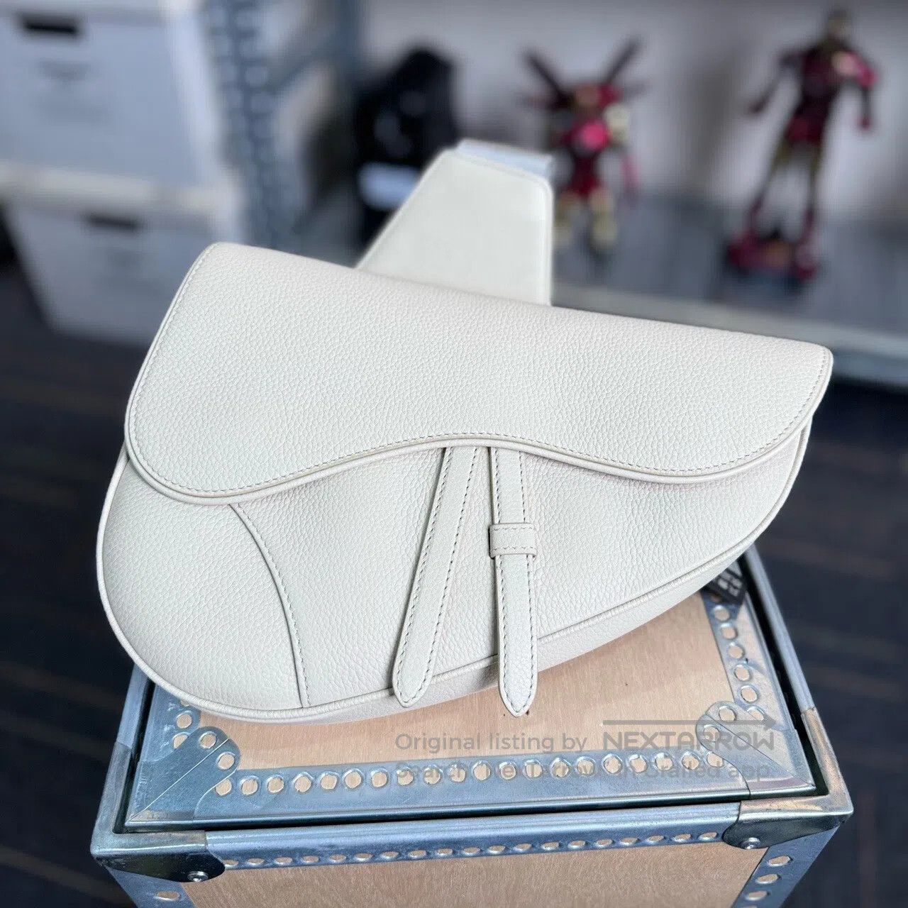 Dior Dior Saddle Functional Buckle White Horse Saddle Bag Size ONE SIZE - 1 Thumbnail