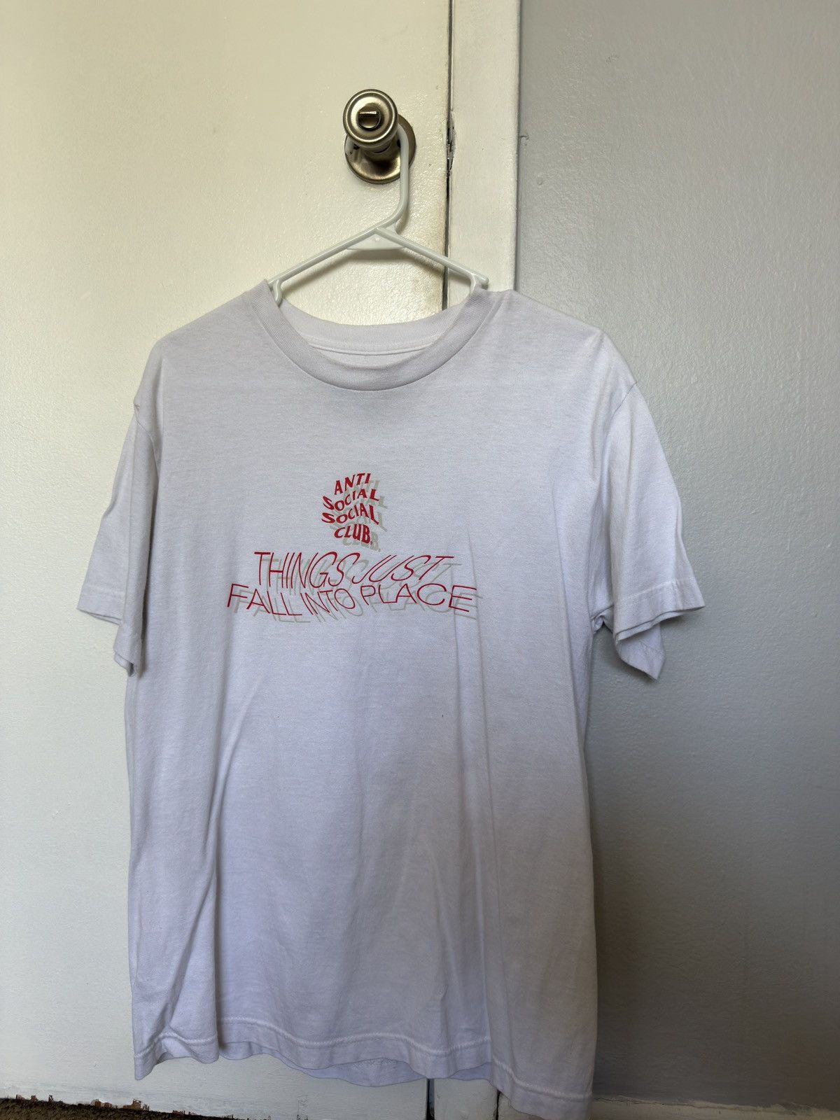 Anti Social Social Club Anti Social Social Club Things Just Fall Into Place Tee Size US M / EU 48-50 / 2 - 1 Thumbnail