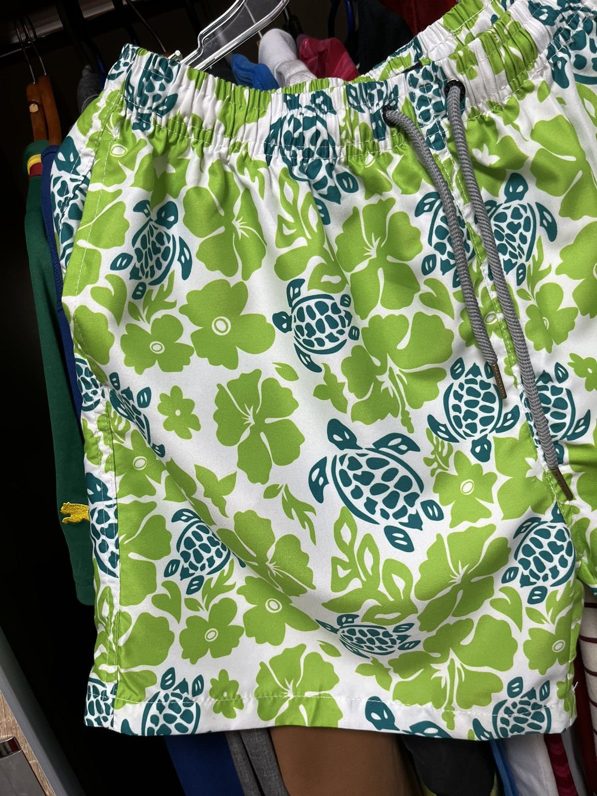 Other 🐢 VILEBREQUIN TURTLES DESIGNER SWIM LUXURY STREETWEAR SHORTS Size US 36 / EU 52 - 4 Thumbnail