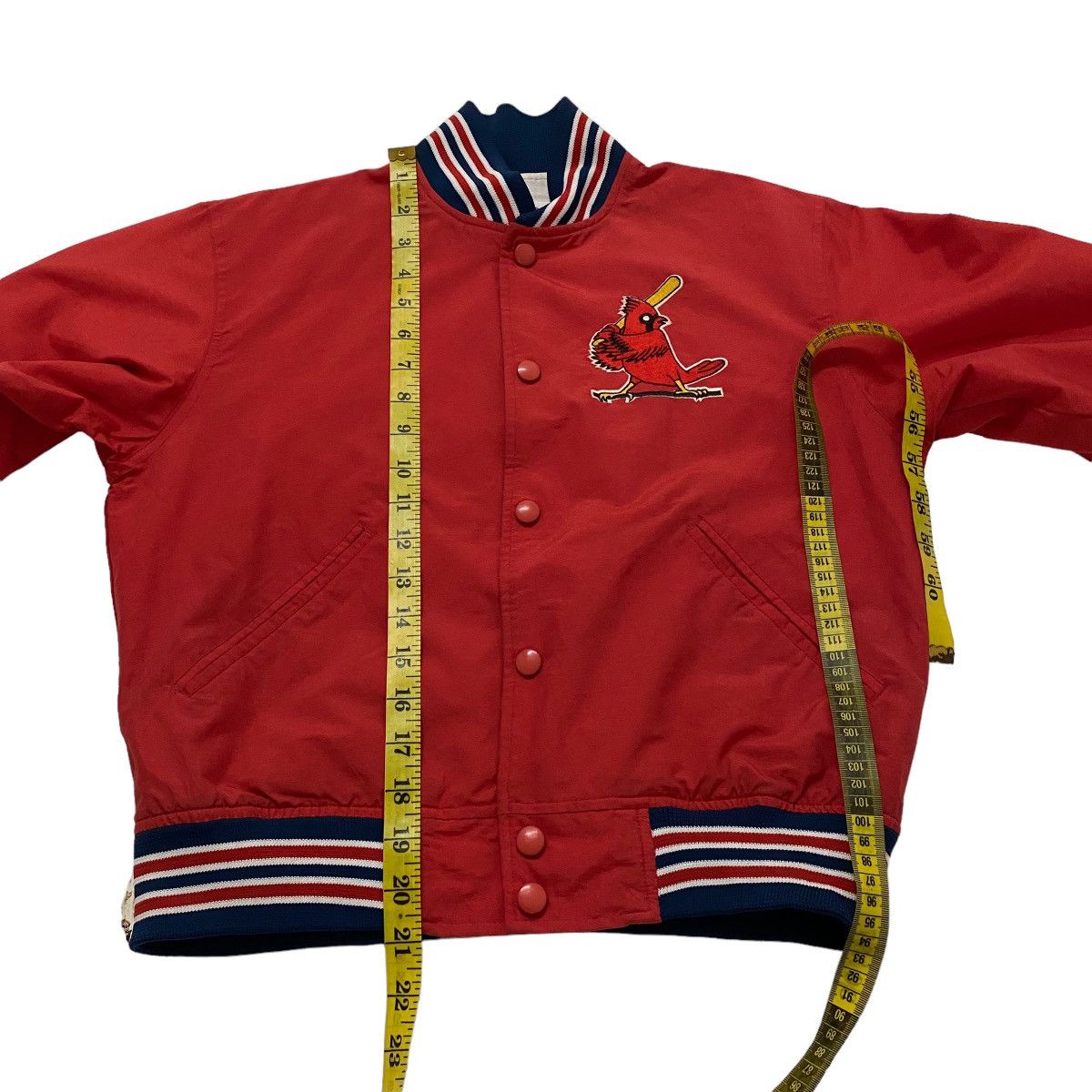 Starter × Vintage ☀️Vintage Starter Cardinals varsity jacket Size US S / EU 44-46 / 1 - 10 Thumbnail