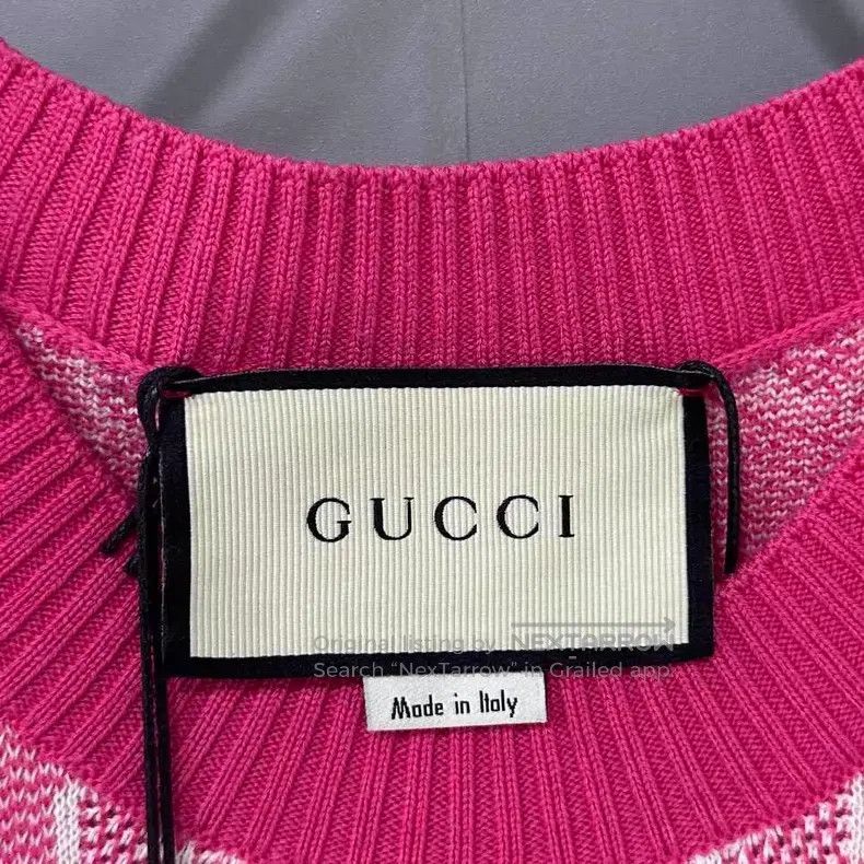 Gucci Gucci Pink old flower dress Size S / US 4 / IT 40 - 4 Thumbnail