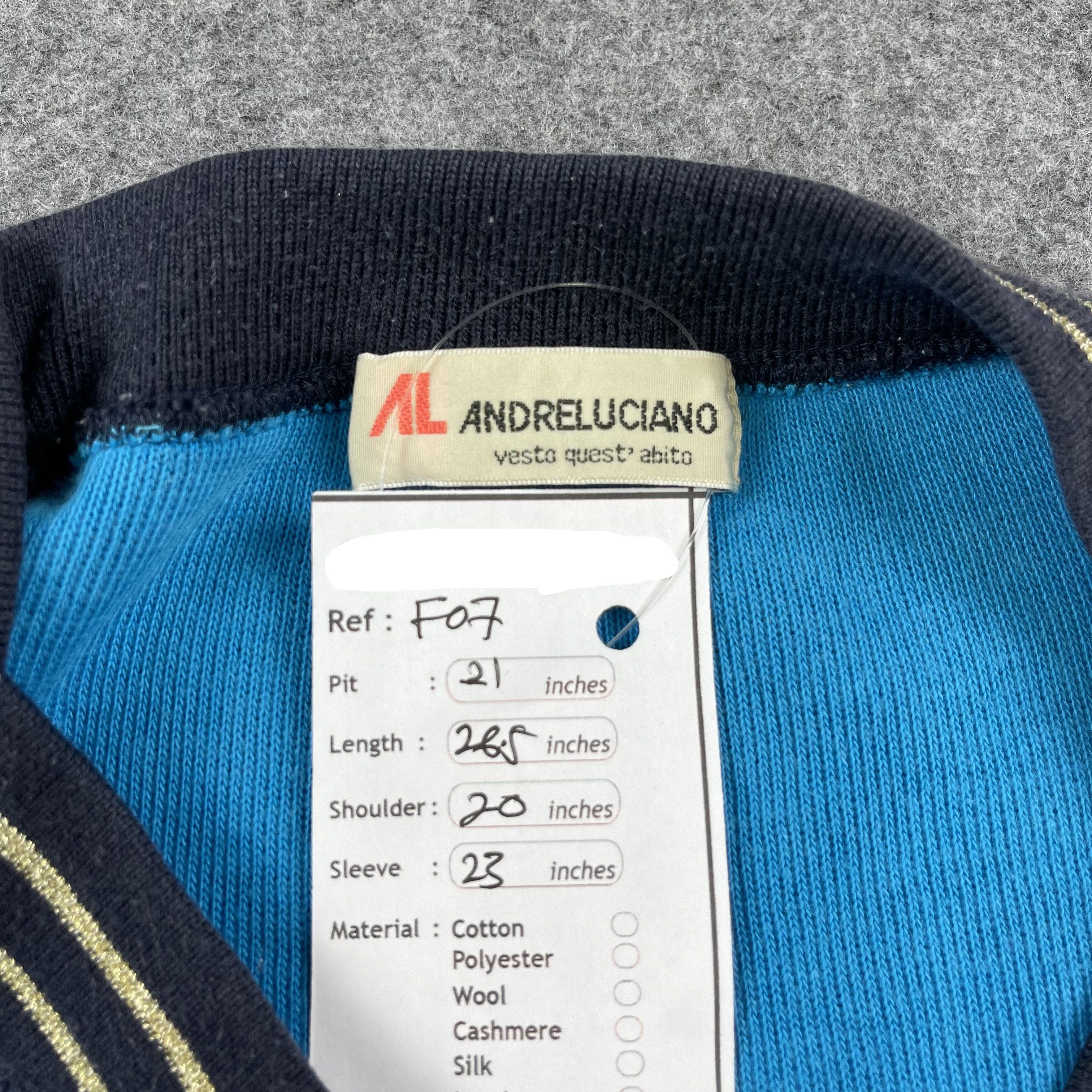 Andreluciano Vintage Andreluciano Sweatshirt F07 Size US M / EU 48-50 / 2 - 5 Thumbnail