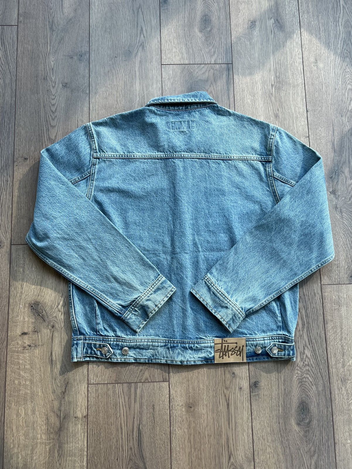 Stussy Stussy FW24 Denim Zip Up Work Jacket Medium Size US M / EU 48-50 / 2 - 4 Thumbnail