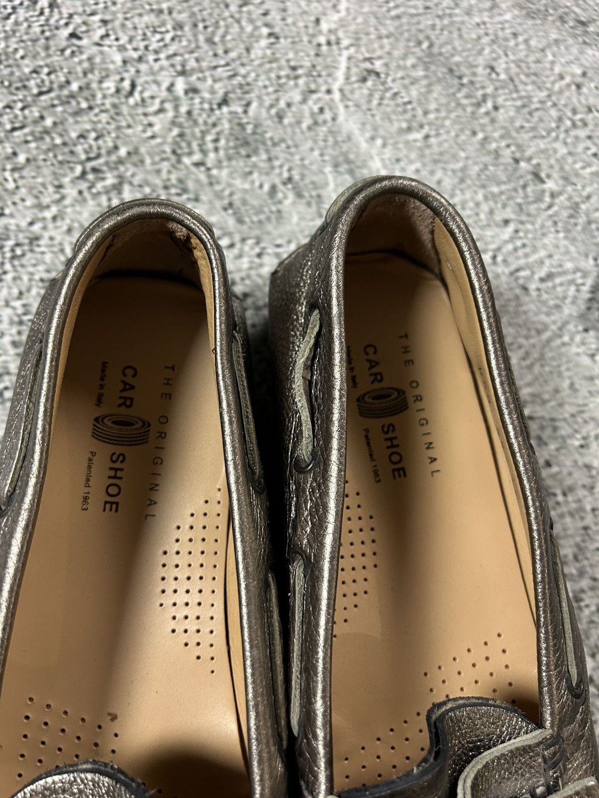 Car Shoe Car Shoe Leather Shoes Size US 7.5 / EU 40-41 - 2 Thumbnail