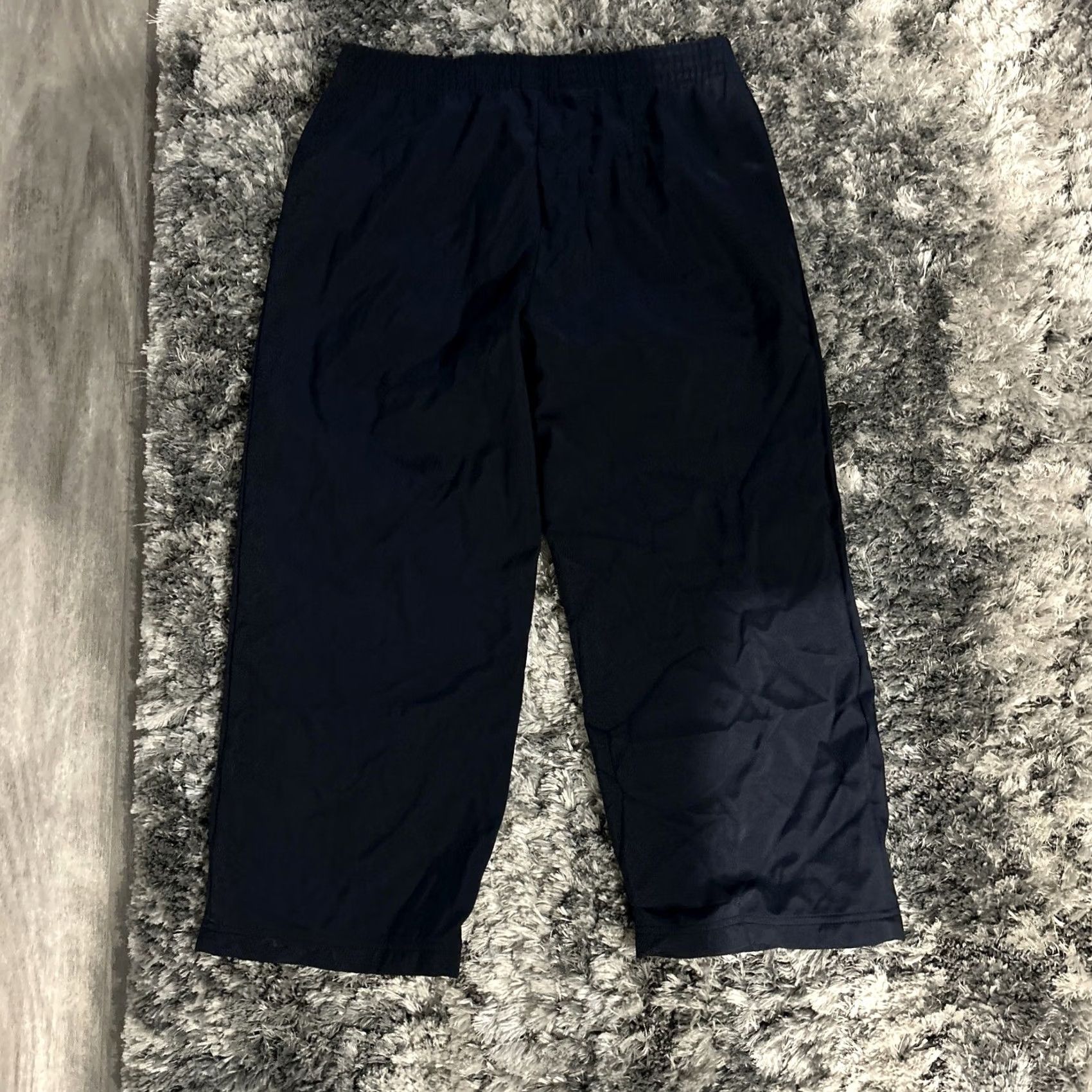 Adidas VINTAGE Adidas Parachute Sweatpants Teens Size 10S Blue Rare Y2K Track Size US 29 - 6 Thumbnail