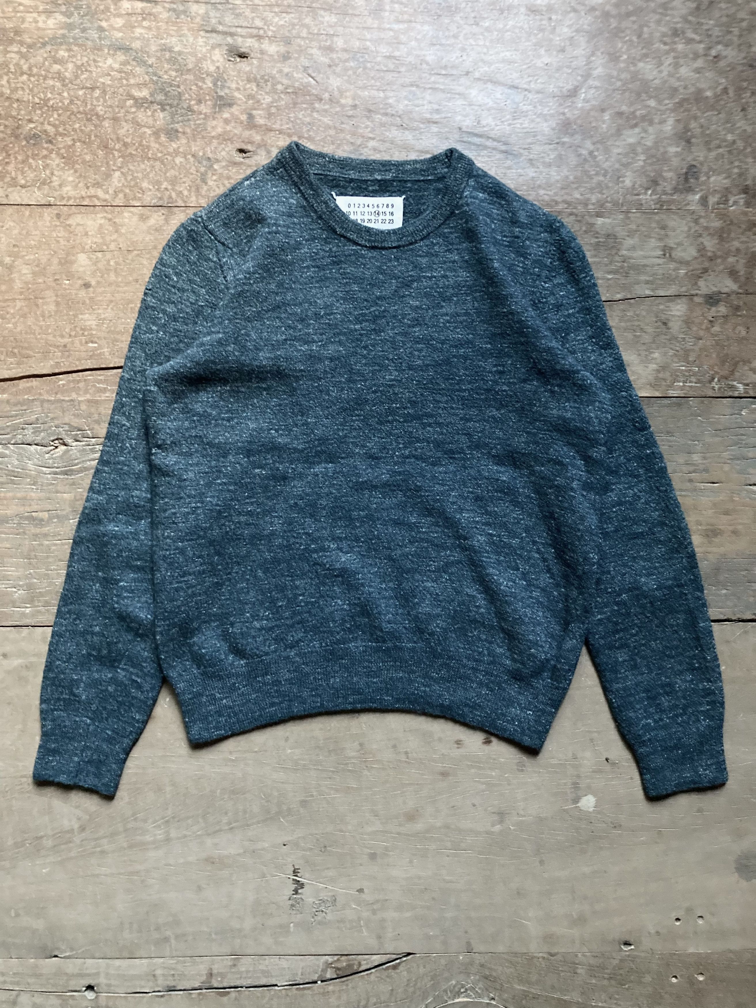 Maison Margiela 14 Knit Zip Up Jacket Blouse Men Size M
