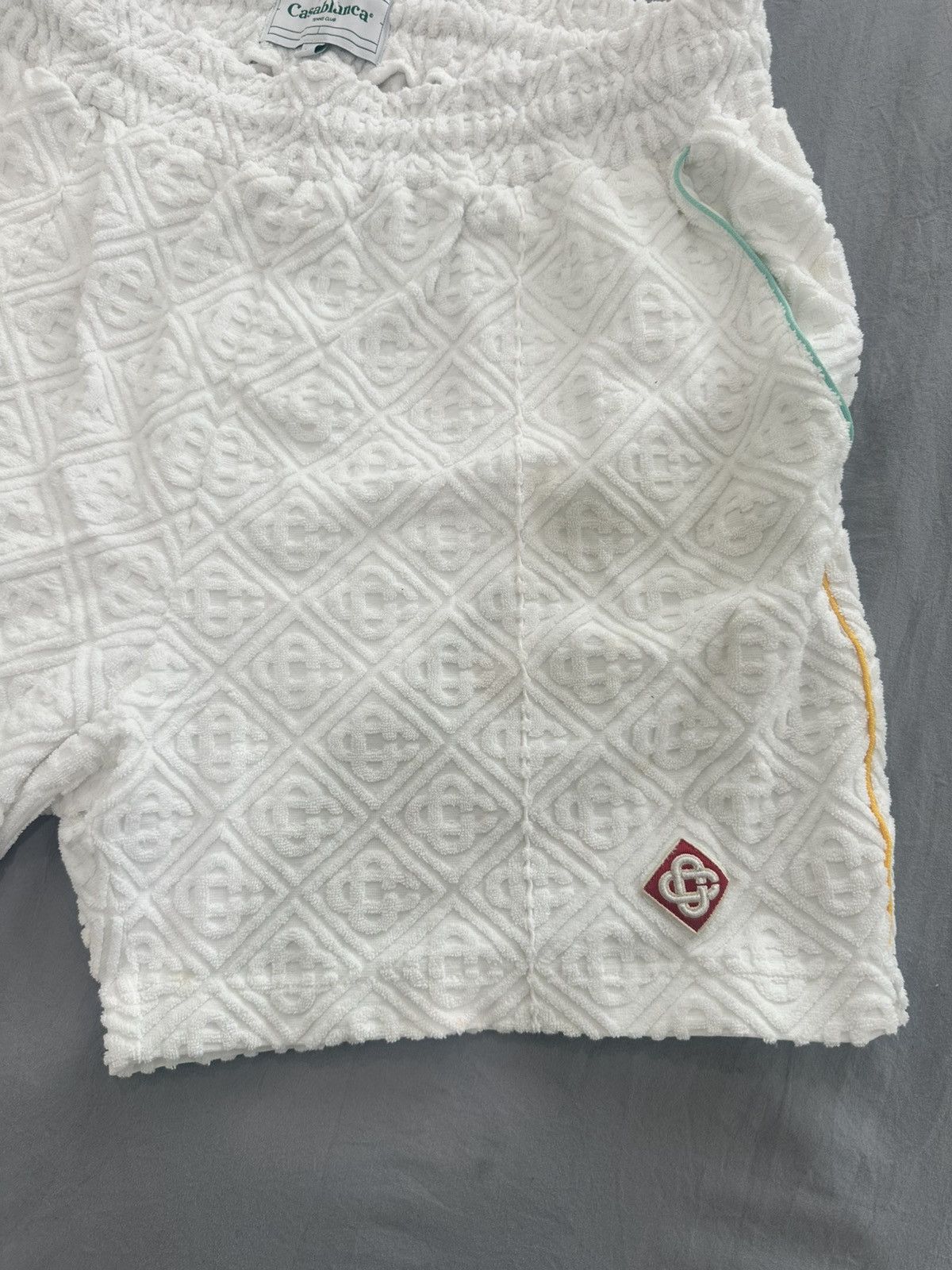 Casablanca Casablanca Monogram Jacquard Towelling Shorts sz Large Size US 34 / EU 50 - 6 Thumbnail