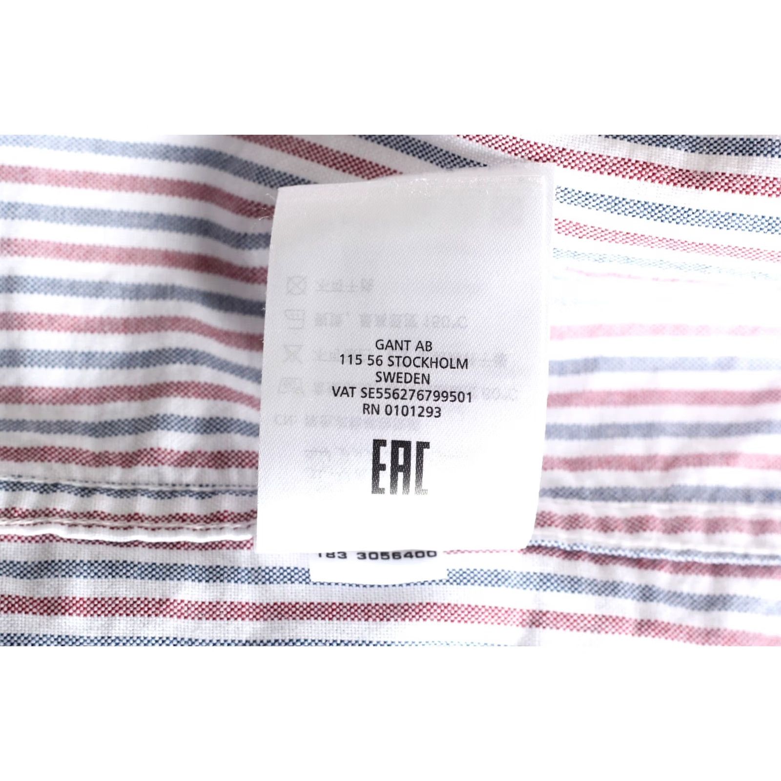 Gant GANT Shirt Men Size 2XL Regular Long Sleeve THE OXFORD BANKER VR4016 Size US XXL / EU 58 / 5 - 8 Thumbnail