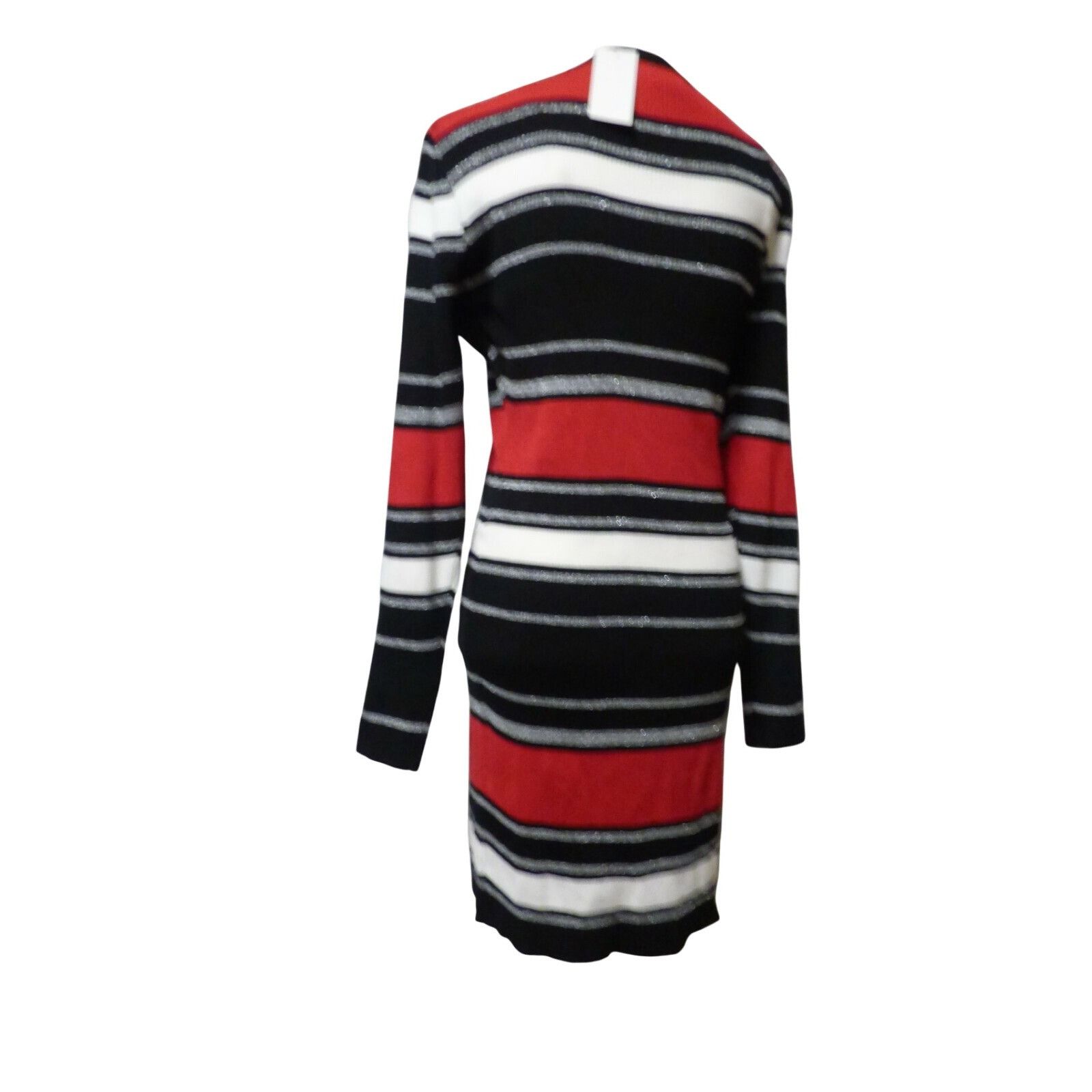 Other Planet Gold Juniors' Plus Size Ribbed Metallic Striped Dres Size ONE SIZE - 6 Thumbnail
