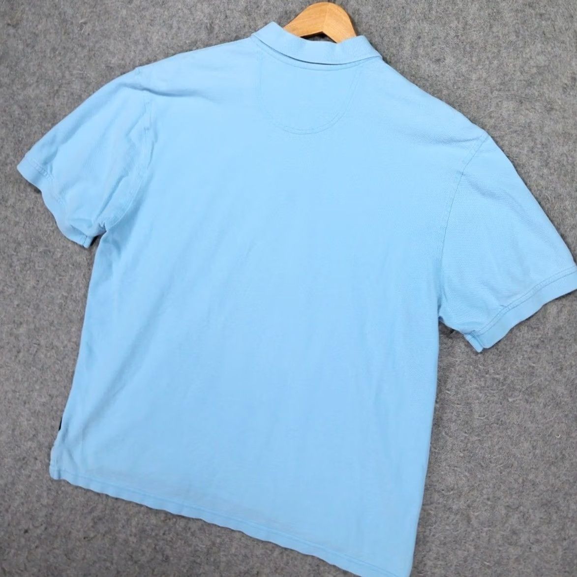 Izod IZOD Polo Shirt Mens L Blue Short Sleeve Silkwash Pique Cotton Excellent 1539 Size US L / EU 52-54 / 3 - 5 Thumbnail